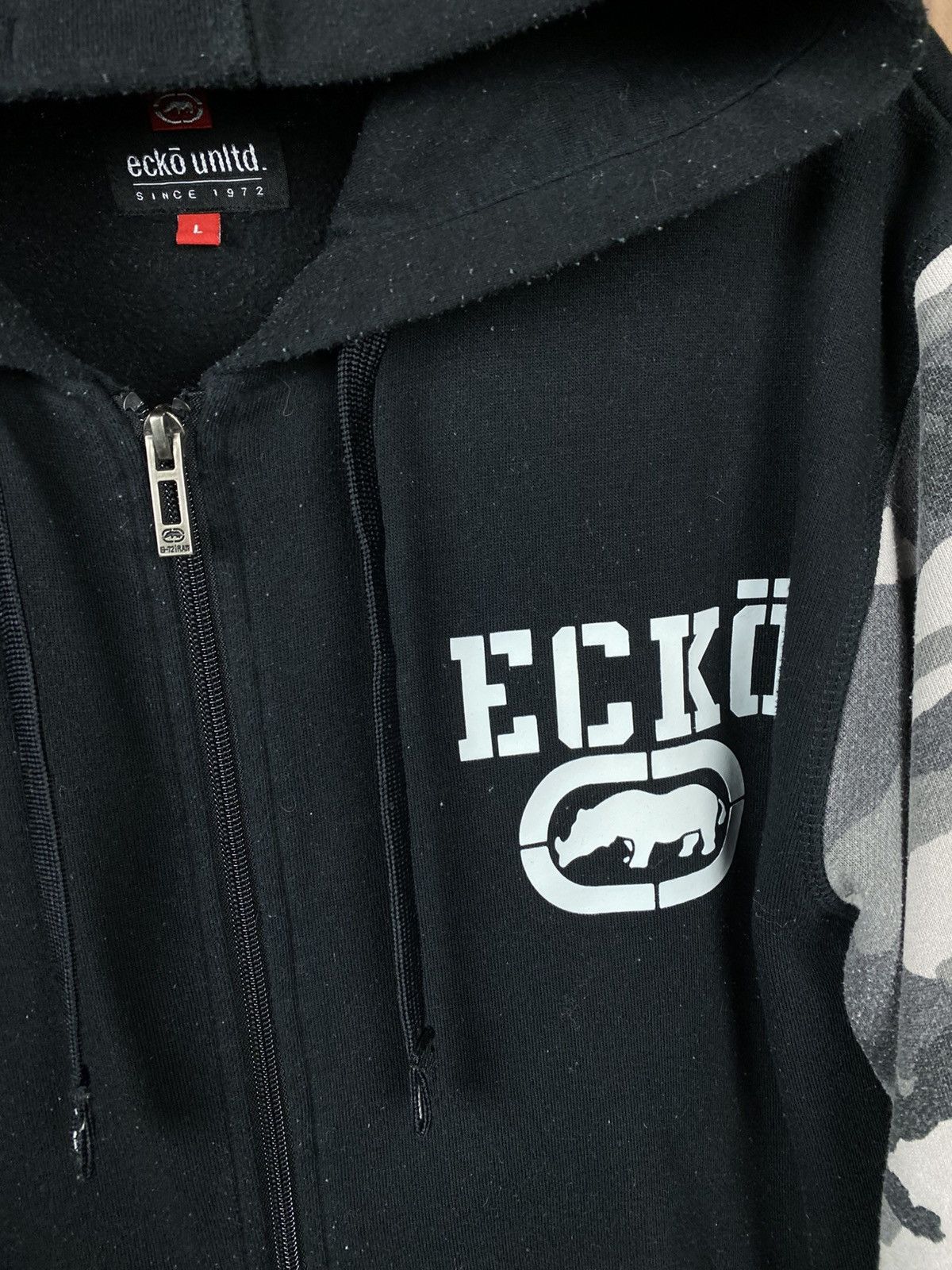 Ecko Unltd. ⚔️Vintage Hoodie Zip Up Ecko Unltd. 72 Camo VTG Tee⚔️ Size US L / EU 52-54 / 3 - 3 Thumbnail