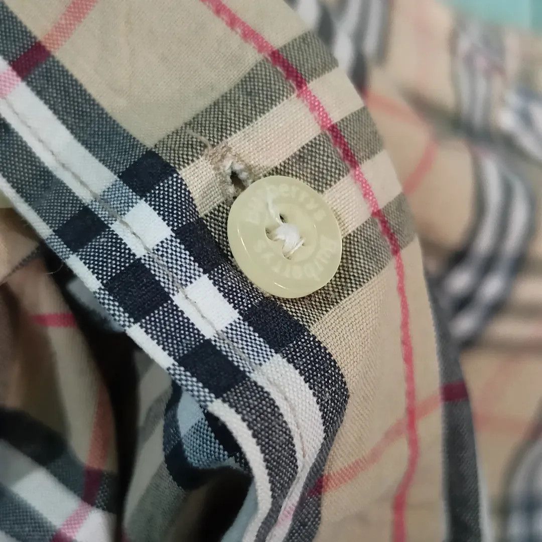 Burberry Vtg burberrys nova check shirt button up Size US M / EU 48-50 / 2 - 5 Thumbnail
