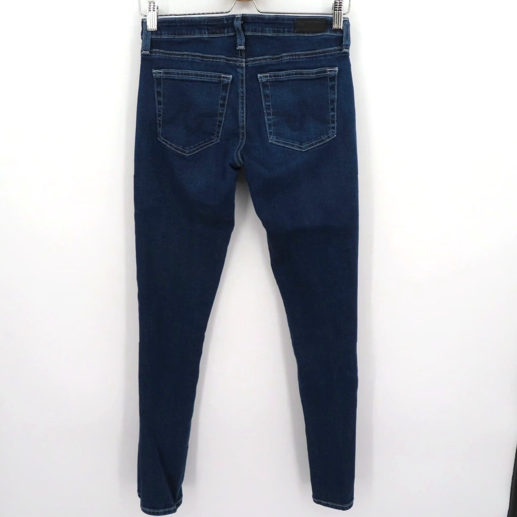 Denime AG Adriano Goldschmied Women 27 The Prima Mid Rise Cigarette Blue Denim Jeans Size 27" / US 4 / IT 40 - 4 Thumbnail