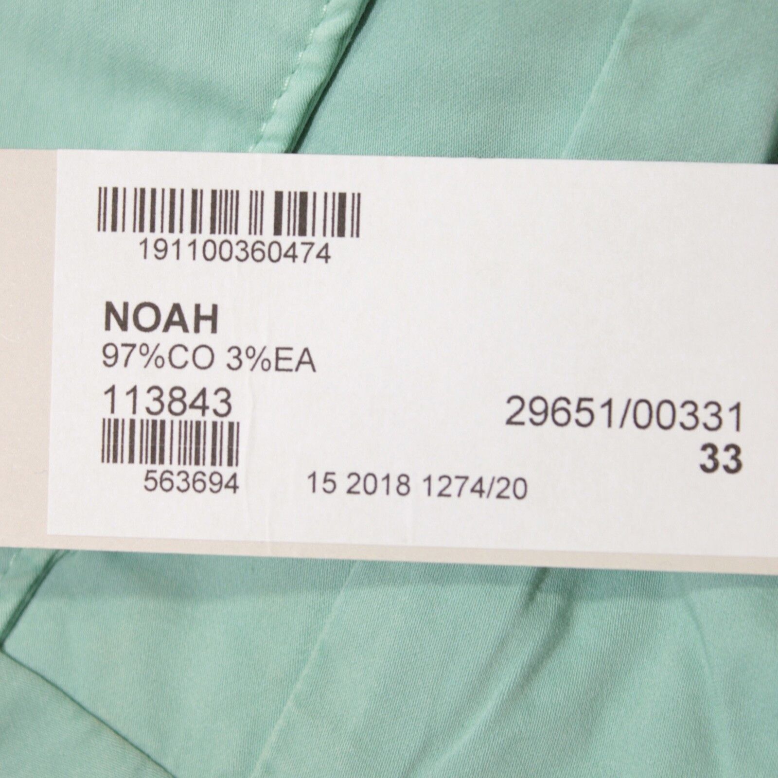 Zanella Zanella New with tags Chino Size 33 US In Green Size US 33 - 4 Thumbnail