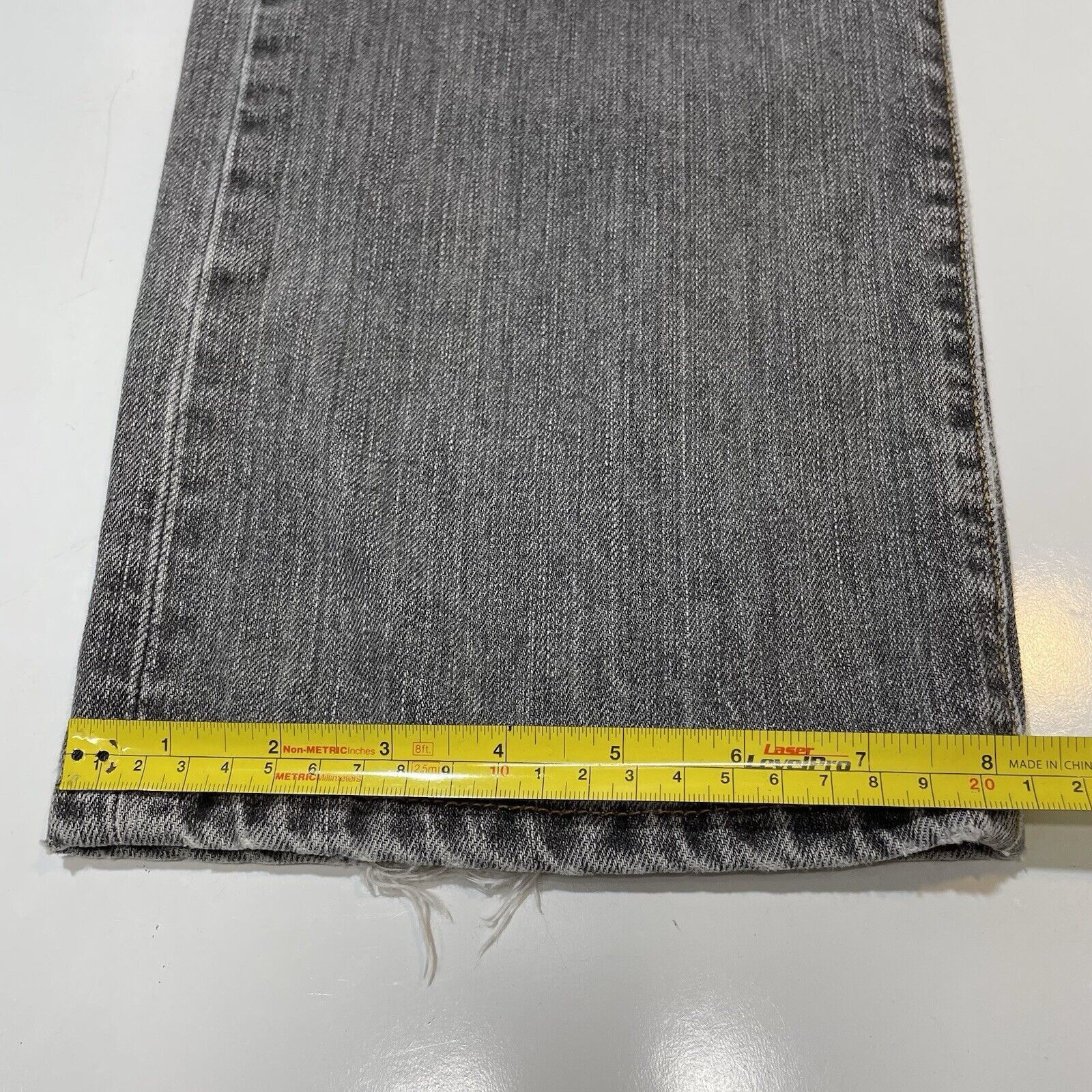 Levi's Levis 501 Denim Jeans Mens 34x30 Black Straight Button Fly Size US 34 / EU 50 - 4 Thumbnail