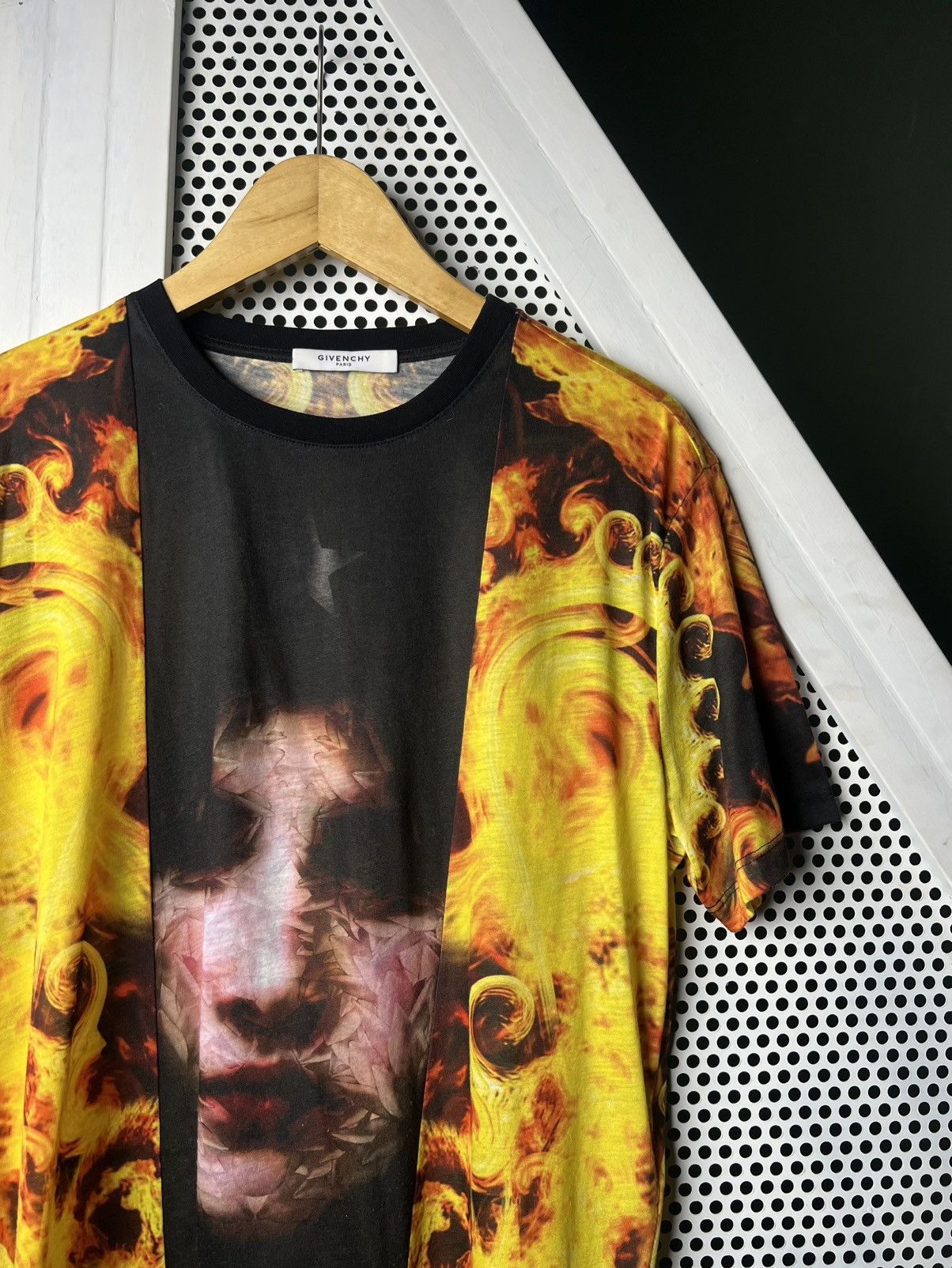 Givenchy Runway FW 2013 Madonna in Flames Oversize tee Tisci Archive Size US S / EU 44-46 / 1 - 4 Thumbnail
