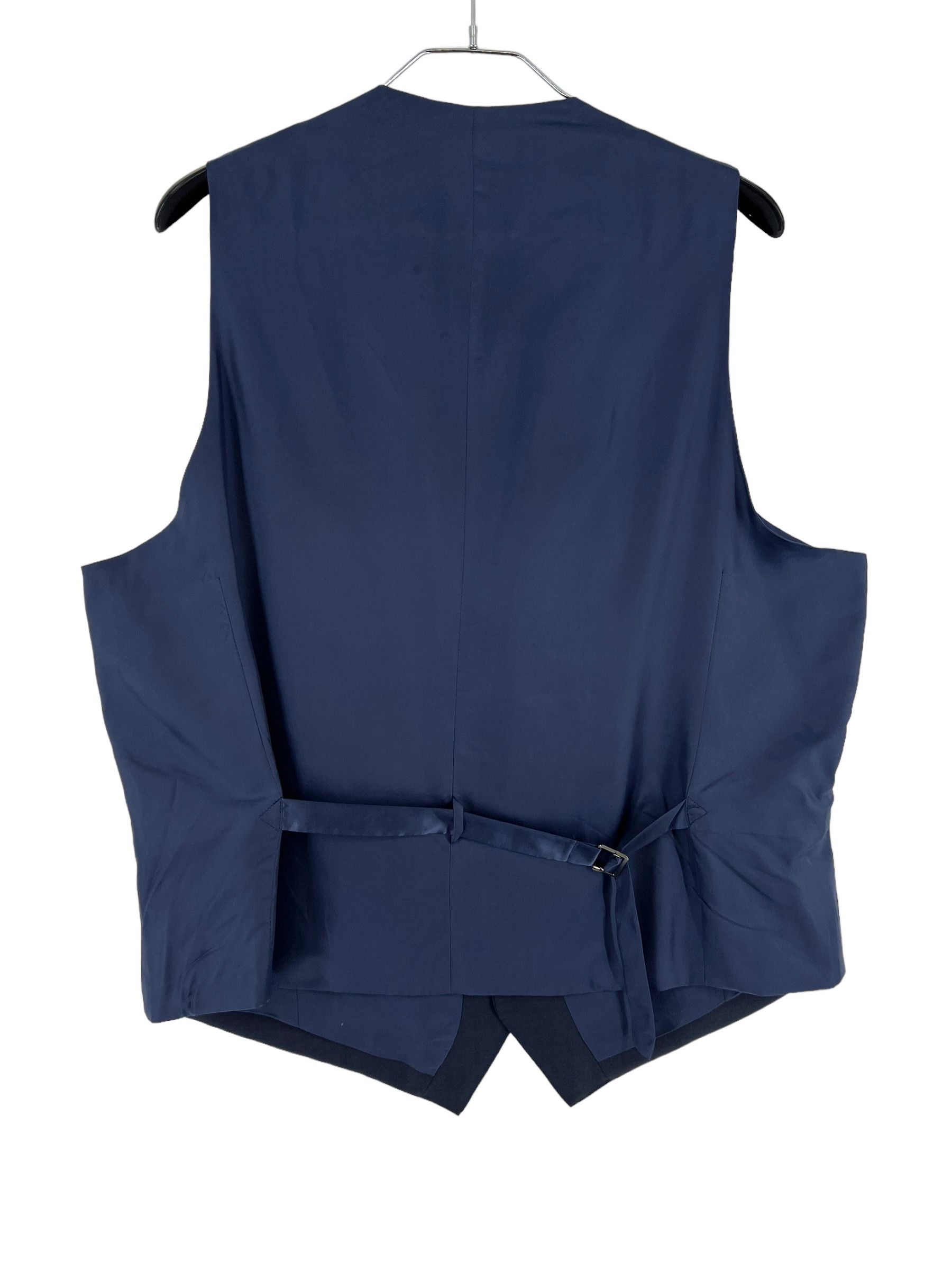 Suitsupply Lazio Wool Formal Blazer Waistcoat Suit EU:56; UK/US:46R Size 46R - 6 Thumbnail