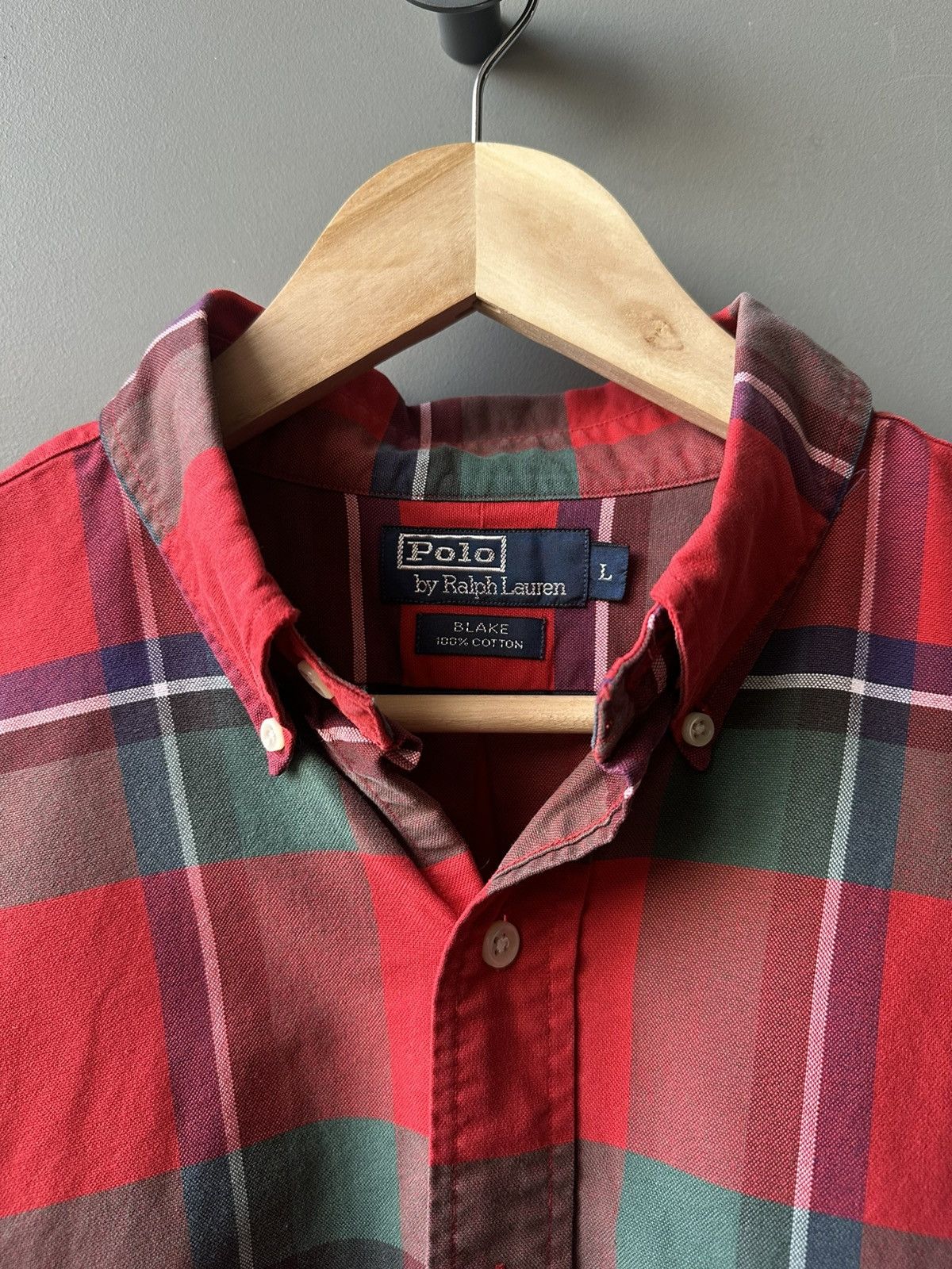 Polo Ralph Lauren Ralph Lauren Multicolor Check Cotton Shirt Size L Size US L / EU 52-54 / 3 - 3 Thumbnail