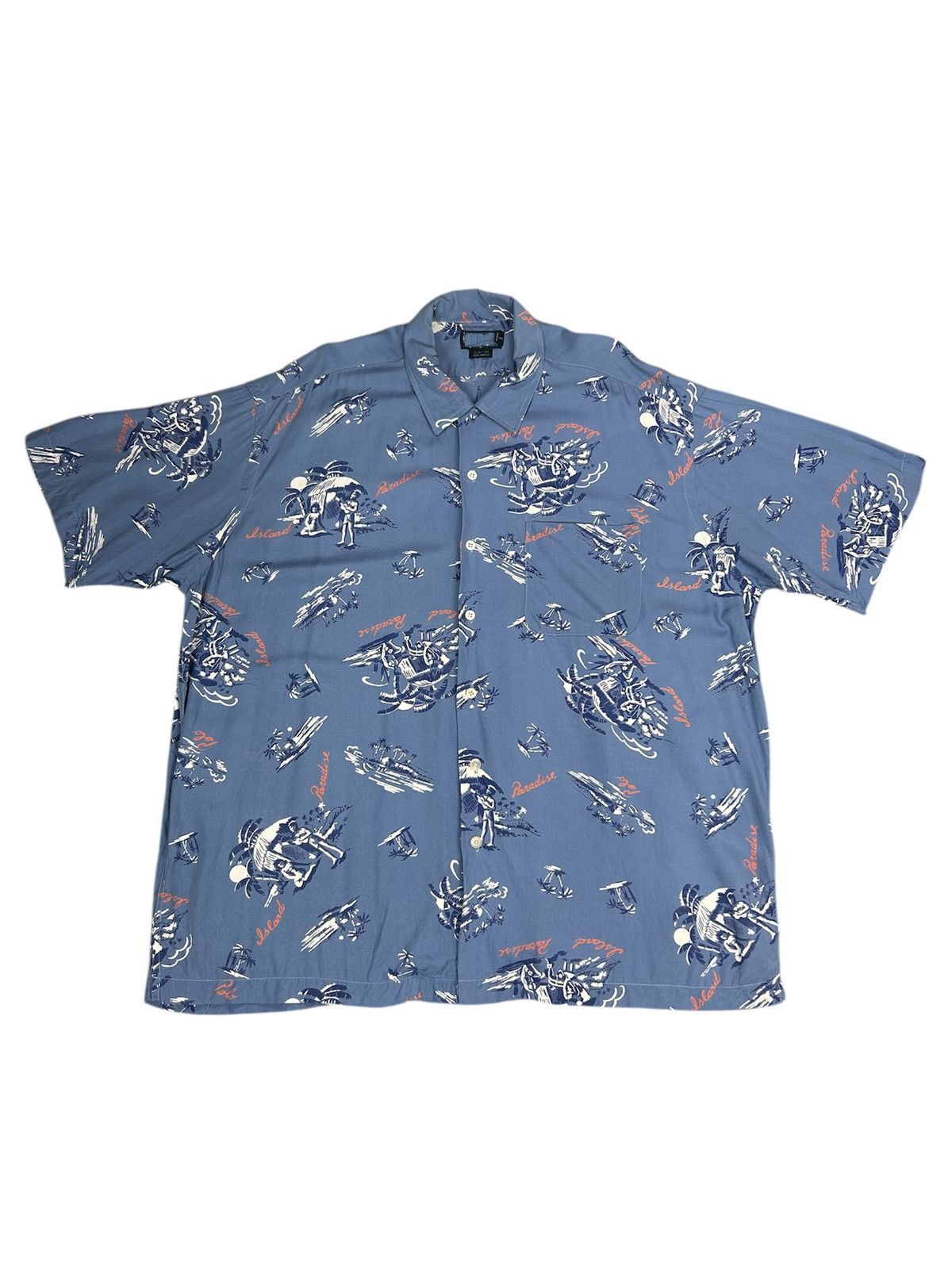 Polo Ralph Lauren Vintage Polo Ralph Lauren Hawaii Rayon Shirt Size US L / EU 52-54 / 3 - 1 Thumbnail