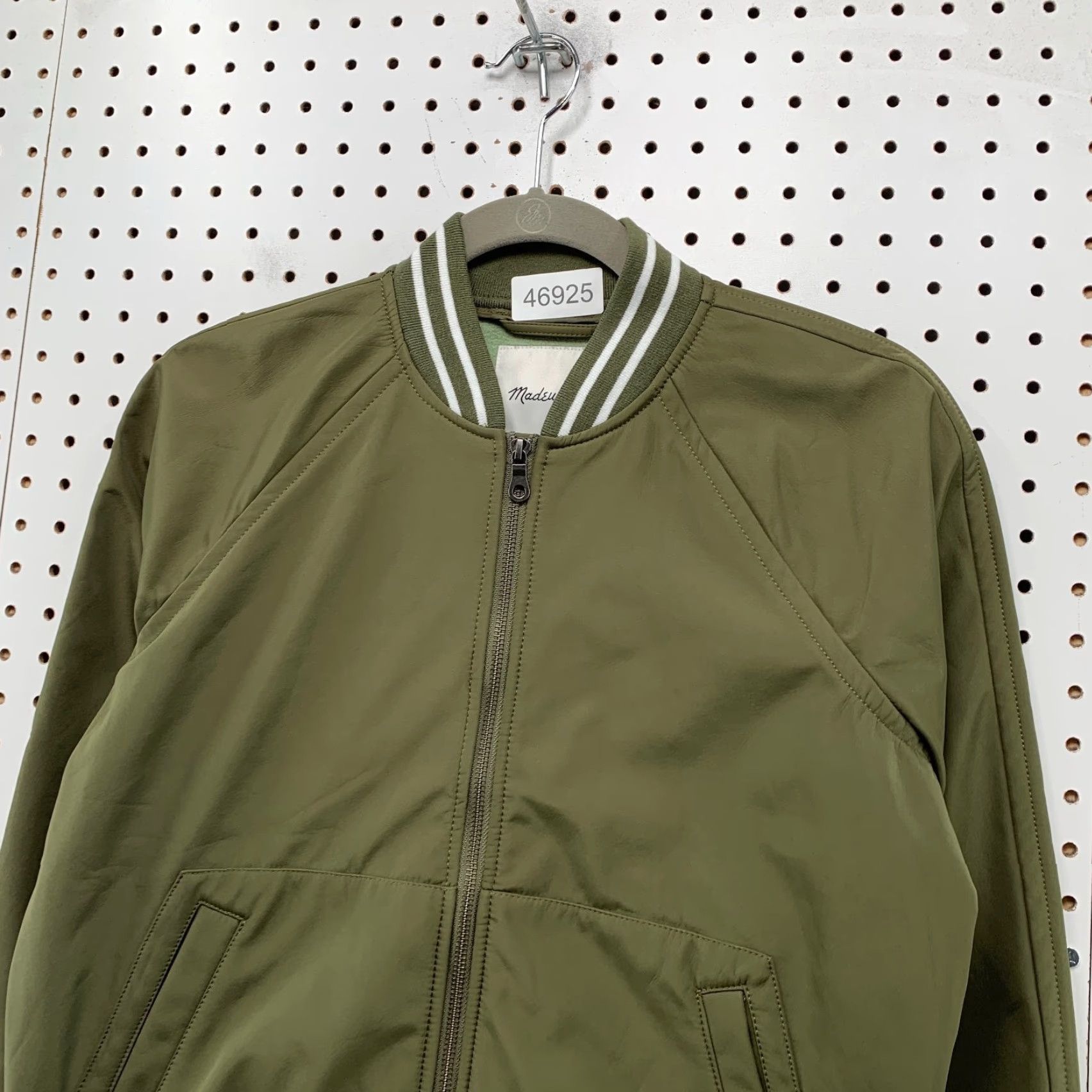 Madewell **Madewell Bomber Jacket Green Women's Small Lined Long Sleeve** User: Madewell Bomber Jacket Green Women's Small Lined Long Sleeve Size S / US 4 / IT 40 - 6 Thumbnail