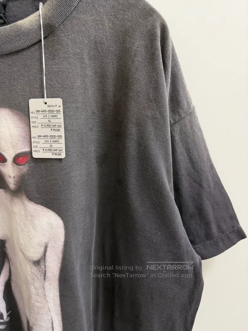 Saint Michael Saint Michael Alien washed old short sleeves Size US XL / EU 56 / 4 - 5 Thumbnail