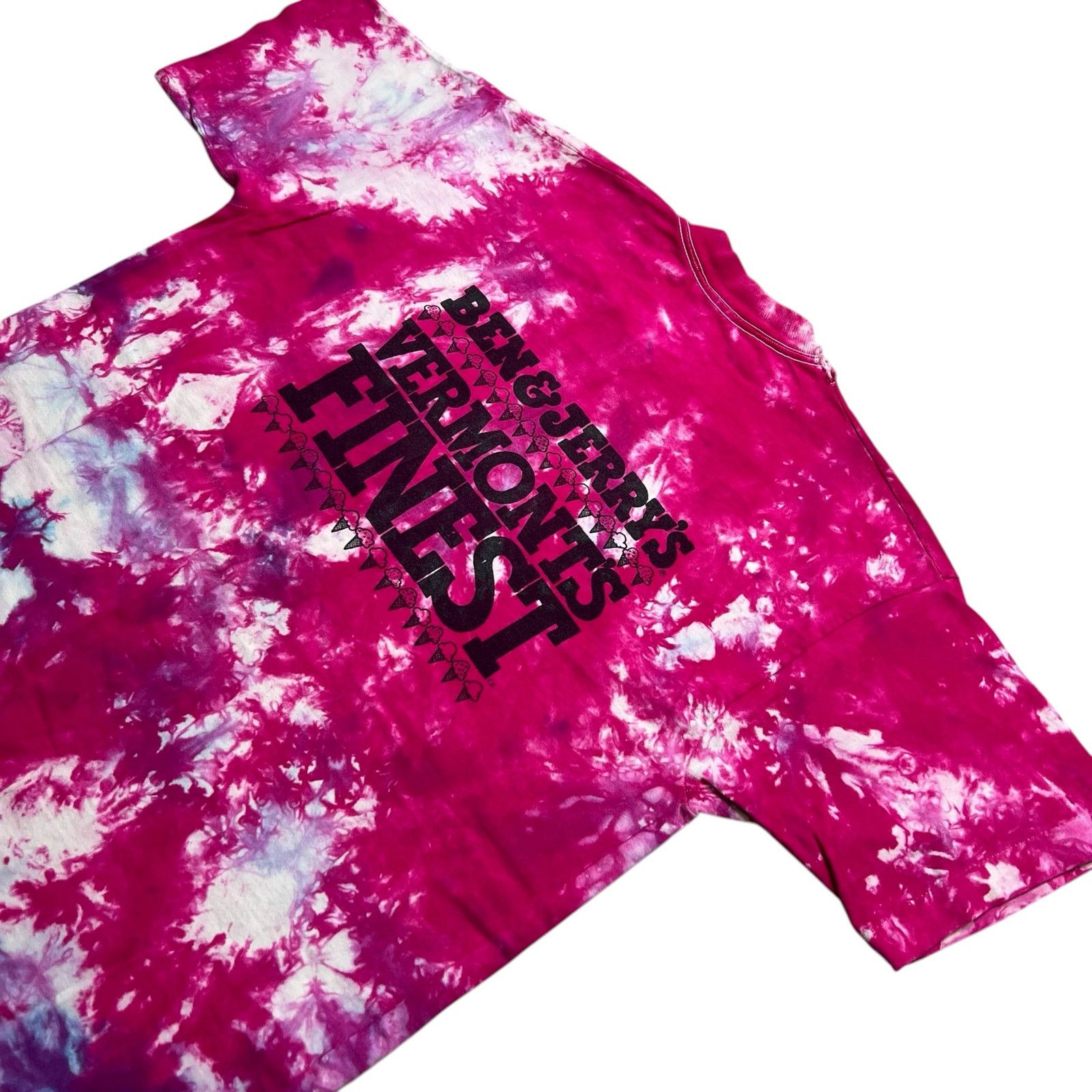 Vintage Vintage 80s Ben & Jerry’s Cherry Garcia Tie-Dye T-Shirt M Size US M / EU 48-50 / 2 - 10 Thumbnail