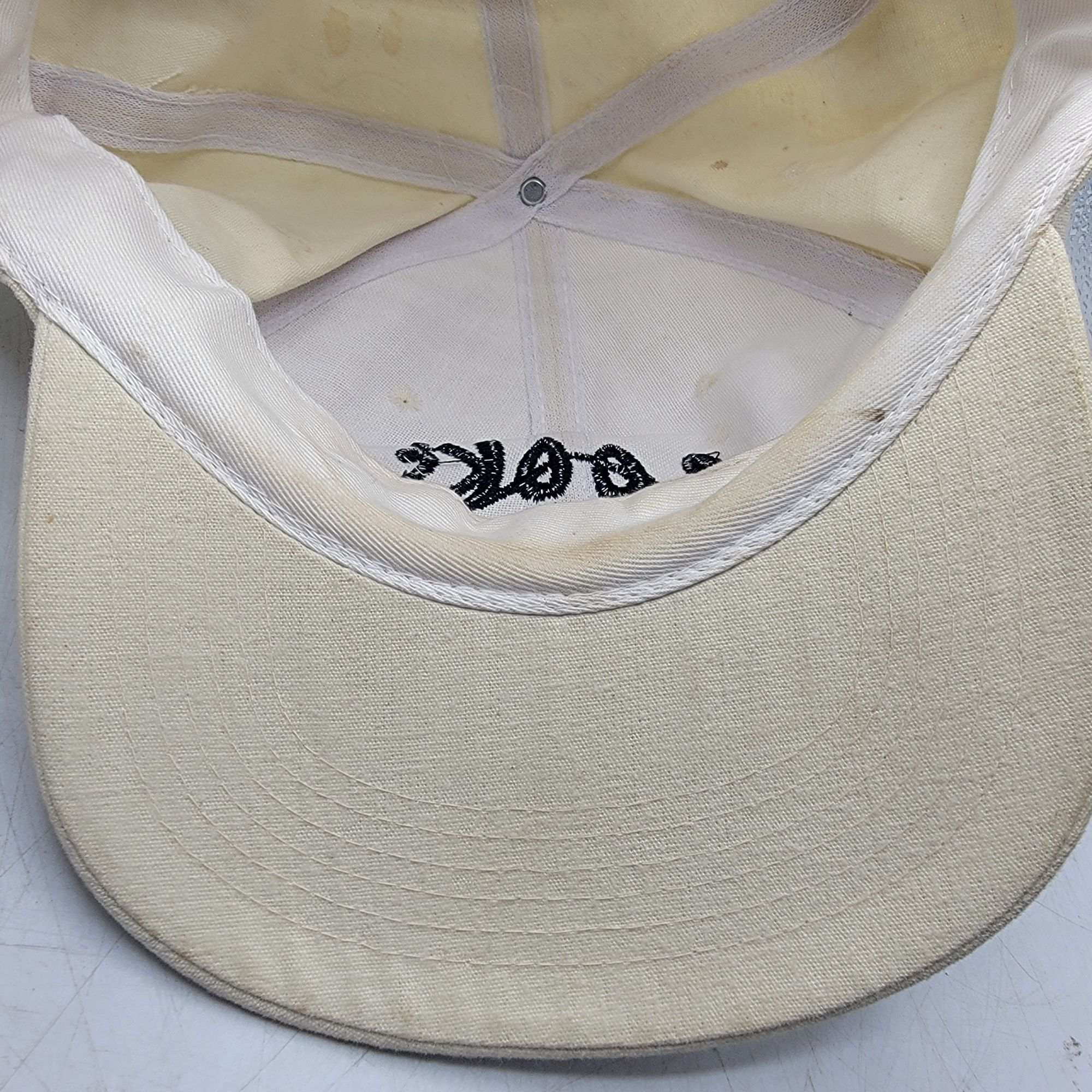 Other Cooks Corner White Hat Cap Biker Motorcycles Adjustable Casu Size ONE SIZE - 8 Thumbnail