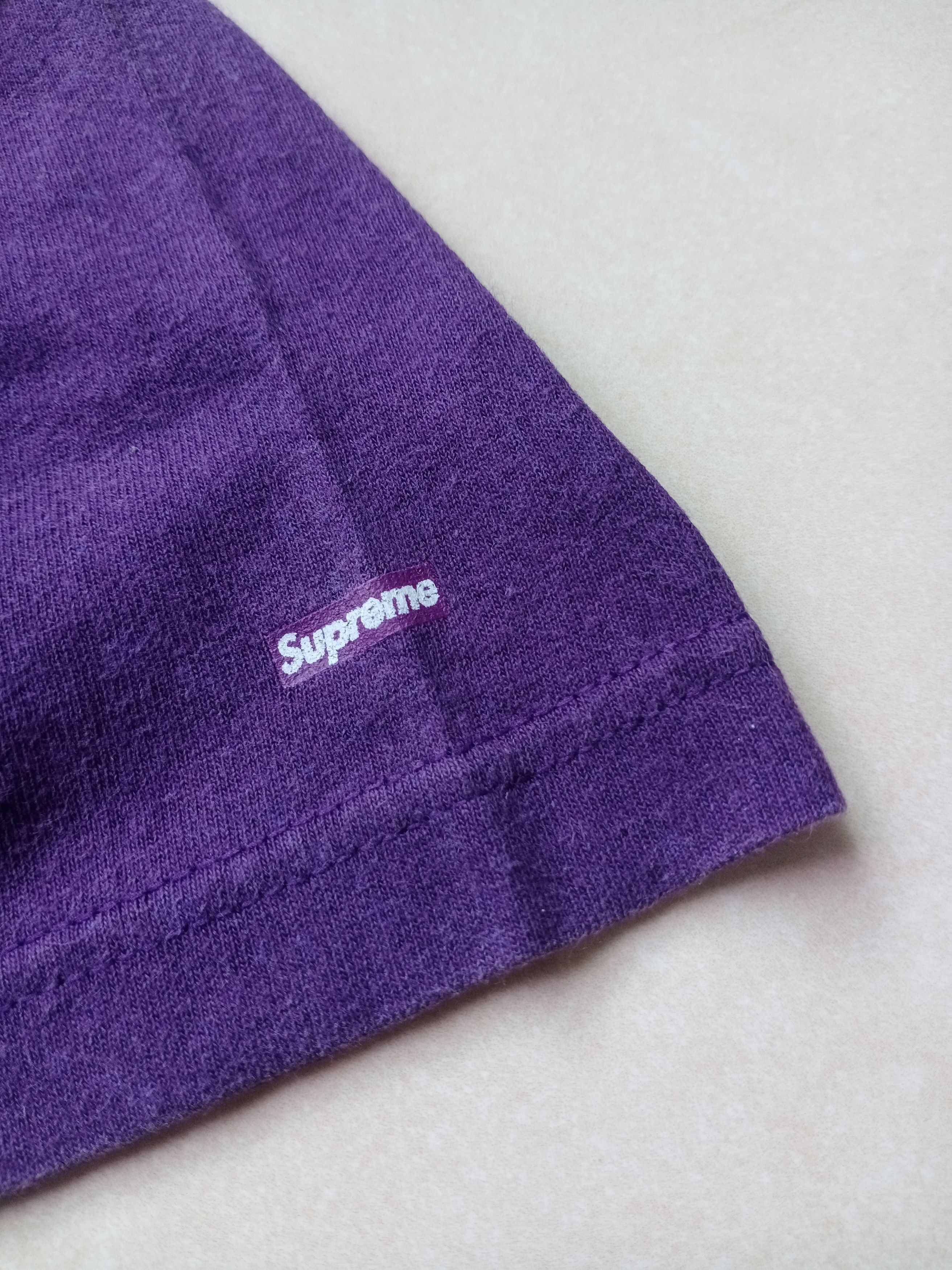 Supreme The Last Of The Mohicans Tee Shirt 2001 Purple