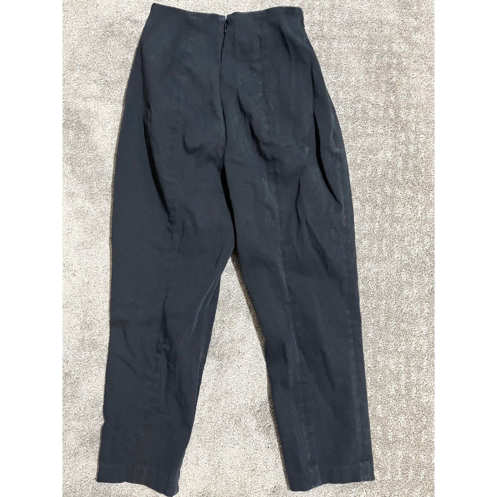 Bcbgmaxazria VINTAGE BCBGMAXAZRIA Pants Skinny Zip Back Black XS Women Pants Size 26" / US 2 / IT 38 - 3 Thumbnail