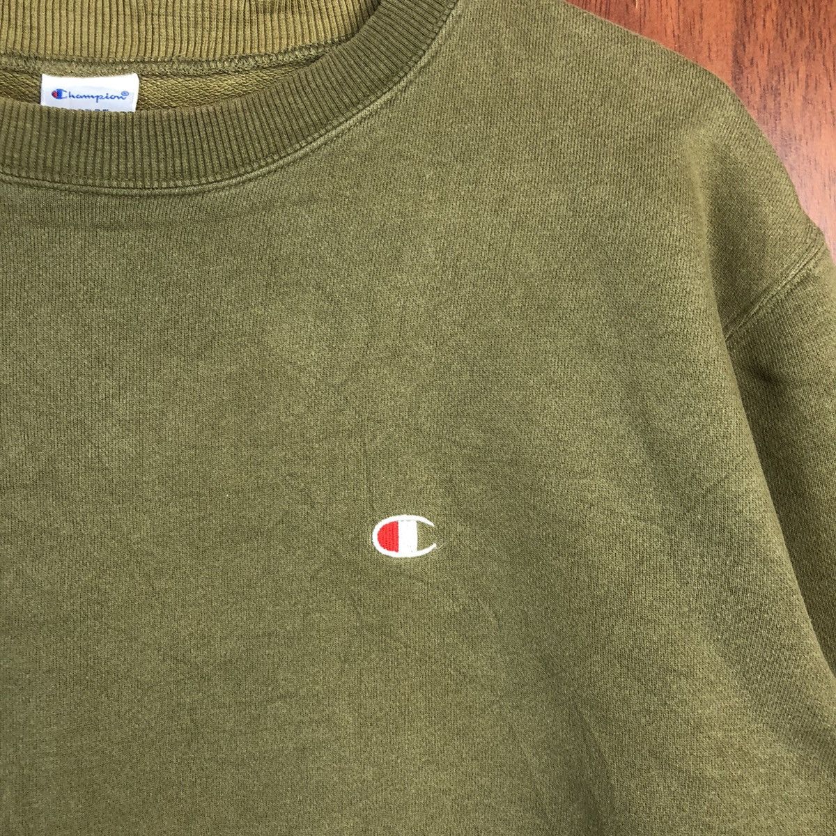 Champion Champion vintage Green Sweatshirt #7542 Size US L / EU 52-54 / 3 - 5 Thumbnail