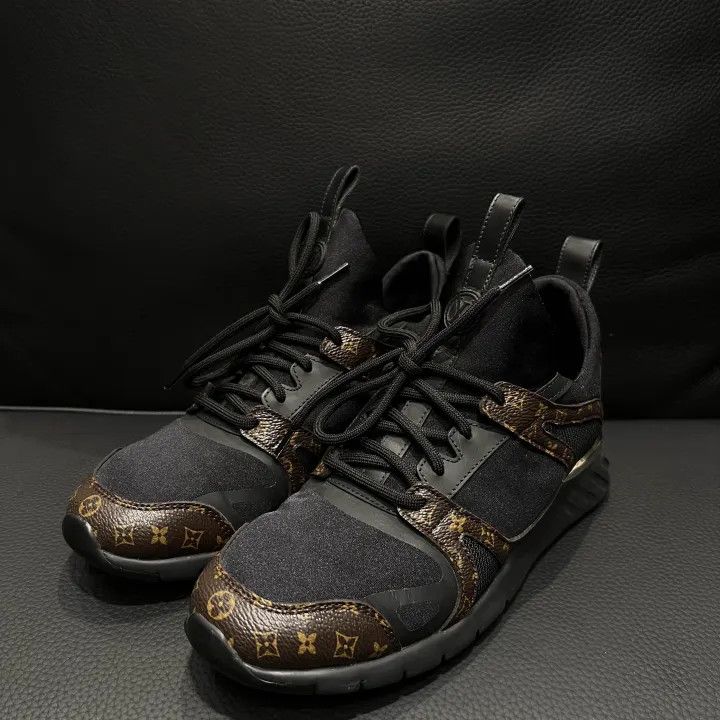 Louis Vuitton Louis Vuitton Aftergame Monogram Low-Top Sneakers 0079 Size US 5 / IT 35 - 1 Thumbnail