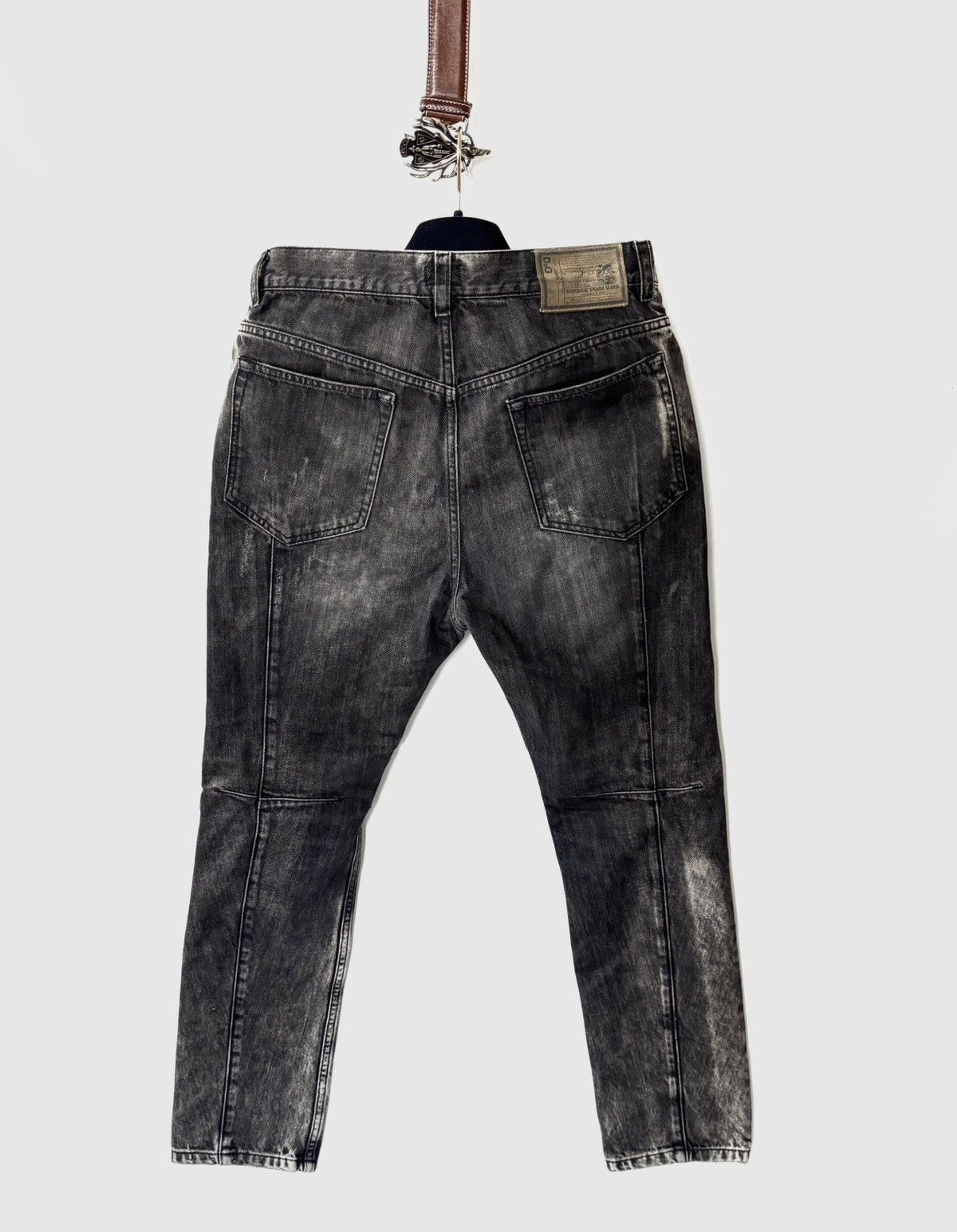 Dolce & Gabbana Dolce Gabbana Biker Denim Jeans Size US 31 - 2 Thumbnail