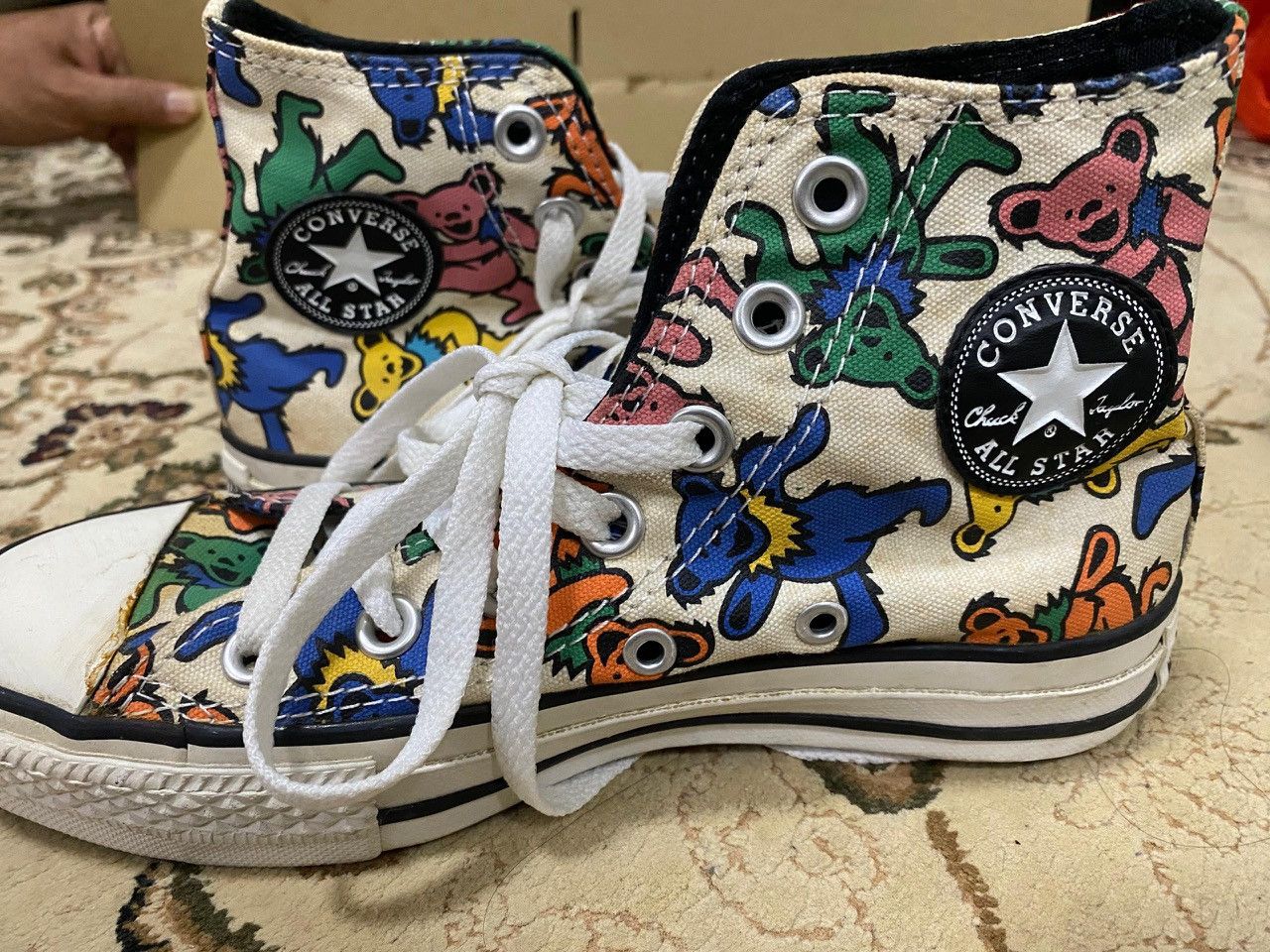 Converse × Grateful Dead Converse Chuck Taylor x Grateful Dead Dancing Bears | UK 3 | Size US 5 / EU 37 - 3 Thumbnail