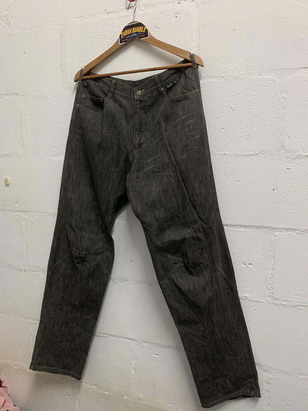 Japanese Brand × Swagger × Vintage Vintage Swagger Jeans Nice Design Size US 34 / EU 50 - 2 Thumbnail