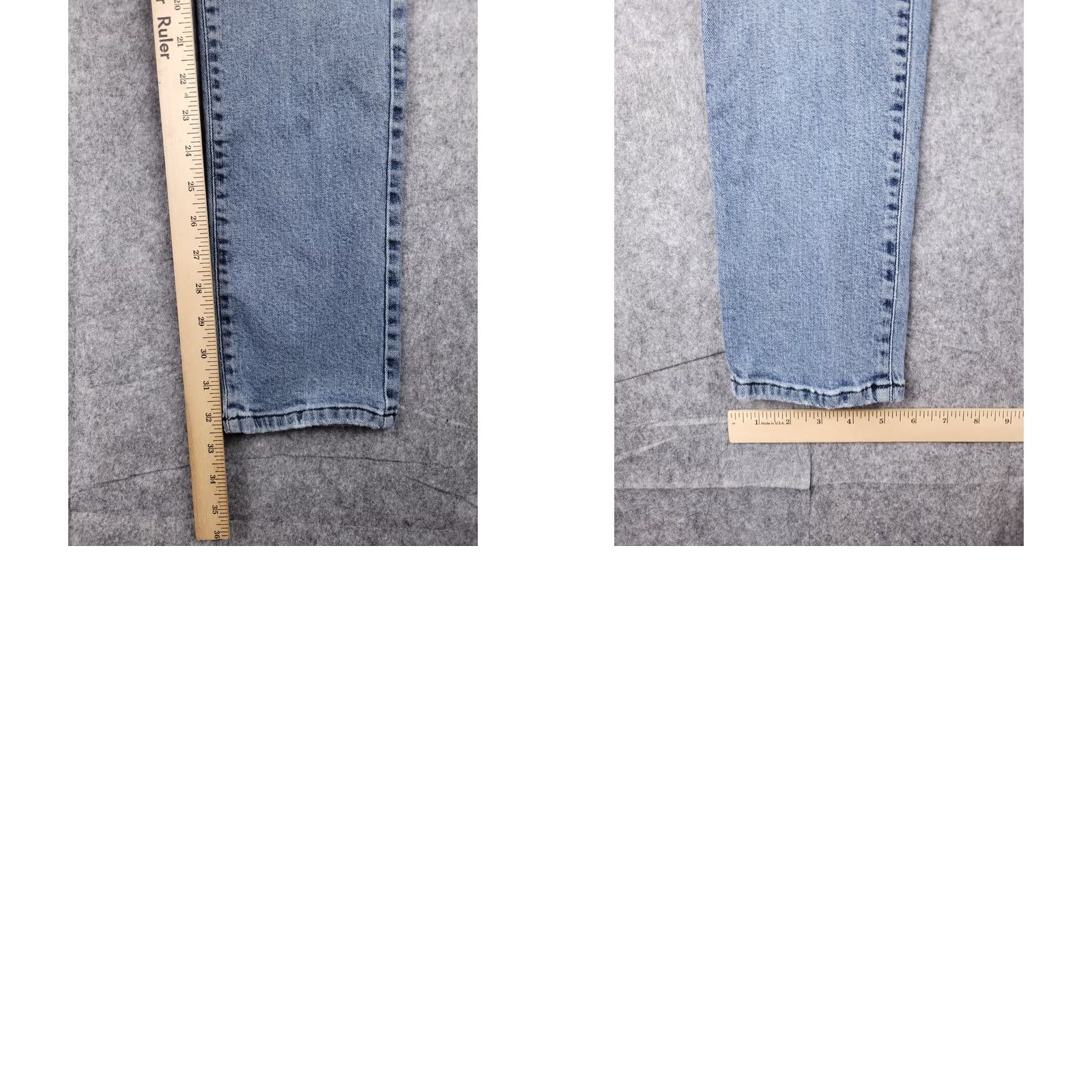 Belstaff Belstaff Jeans Mens 29x32 Skinny Taper Distressed Moto Accordian Denim Blue Size US 29 - 8 Thumbnail