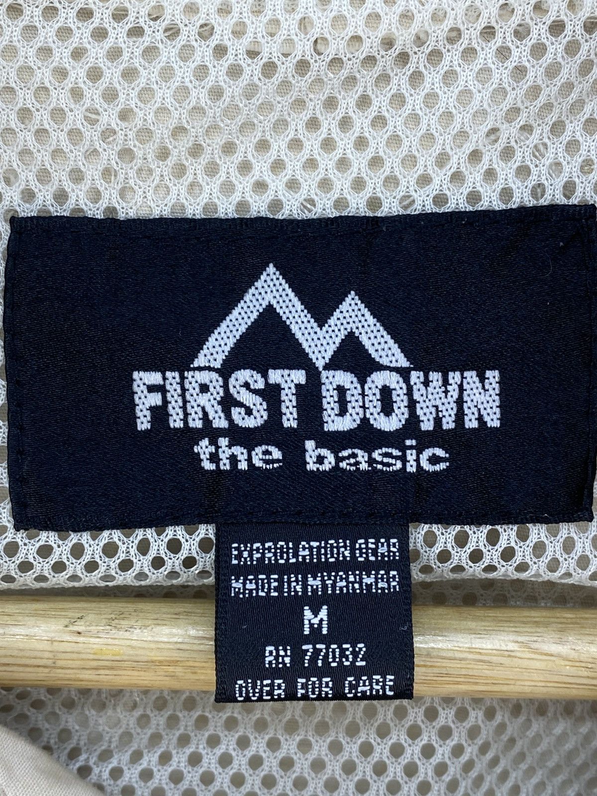 First MFG Co. Vintage First Down The Basic Vest Suitable for Explorer Size US S / EU 44-46 / 1 - 10 Thumbnail
