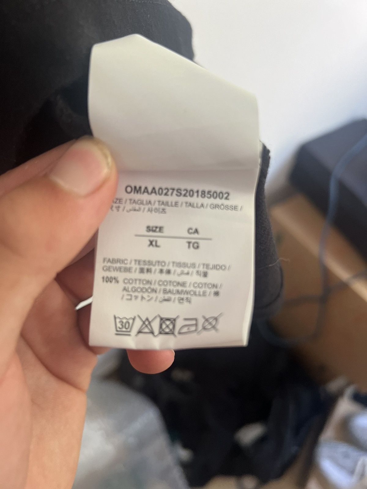 Off-White Off white Fence Logo TEE Size US L / EU 52-54 / 3 - 11 Thumbnail