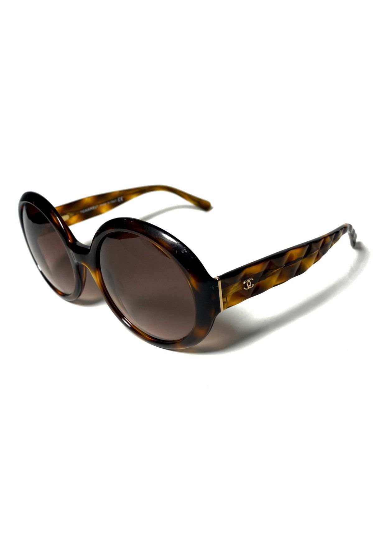 Vintage Gold Logo CC Vintage Chanel Sunglasses Size ONE SIZE - 1 Thumbnail