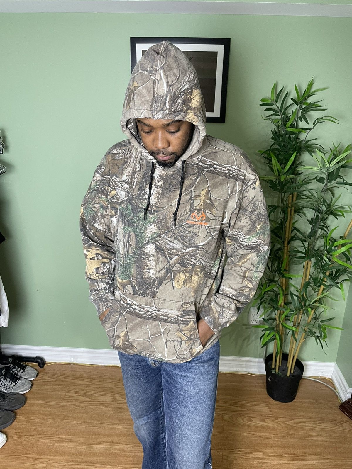 Realtree × Vintage Classic Real tree Hoodie Size US L / EU 52-54 / 3 - 1 Thumbnail