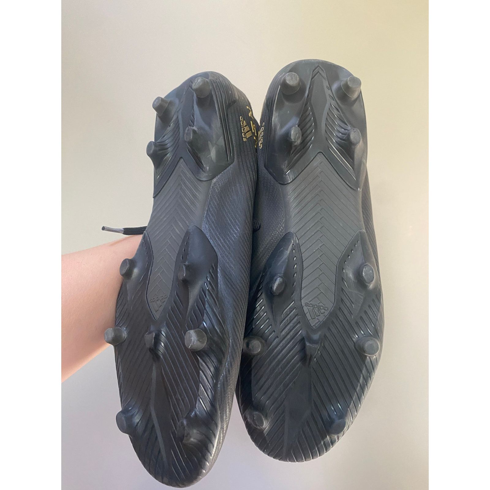 Adidas Adidas Nemeziz 19.3 FG soccer cleats F34390 black gold 11 Size US 11 / EU 44 - 9 Thumbnail