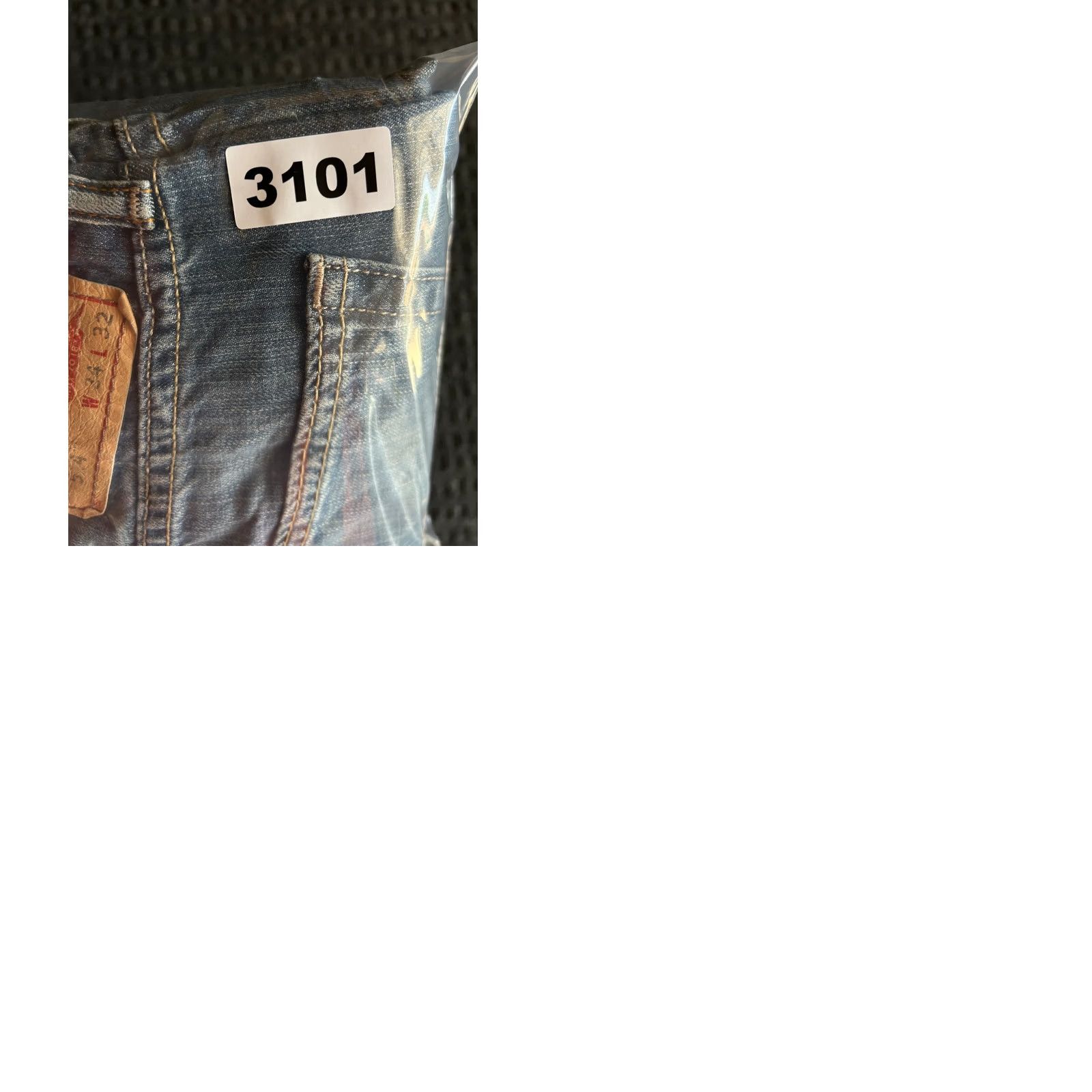 Levi's VINTAGE Levi’s 514 Jeans Slim Straight Mens 34 x 32 Blue Distressed Whiskering Jeans Brown? Size US 34 / EU 50 - 9 Thumbnail