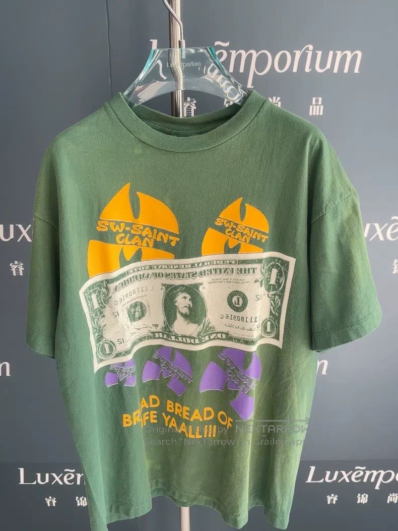 Saint Michael Saint Michael Co-printed crew neck pullover T-shirt Size US S / EU 44-46 / 1 - 1 Thumbnail