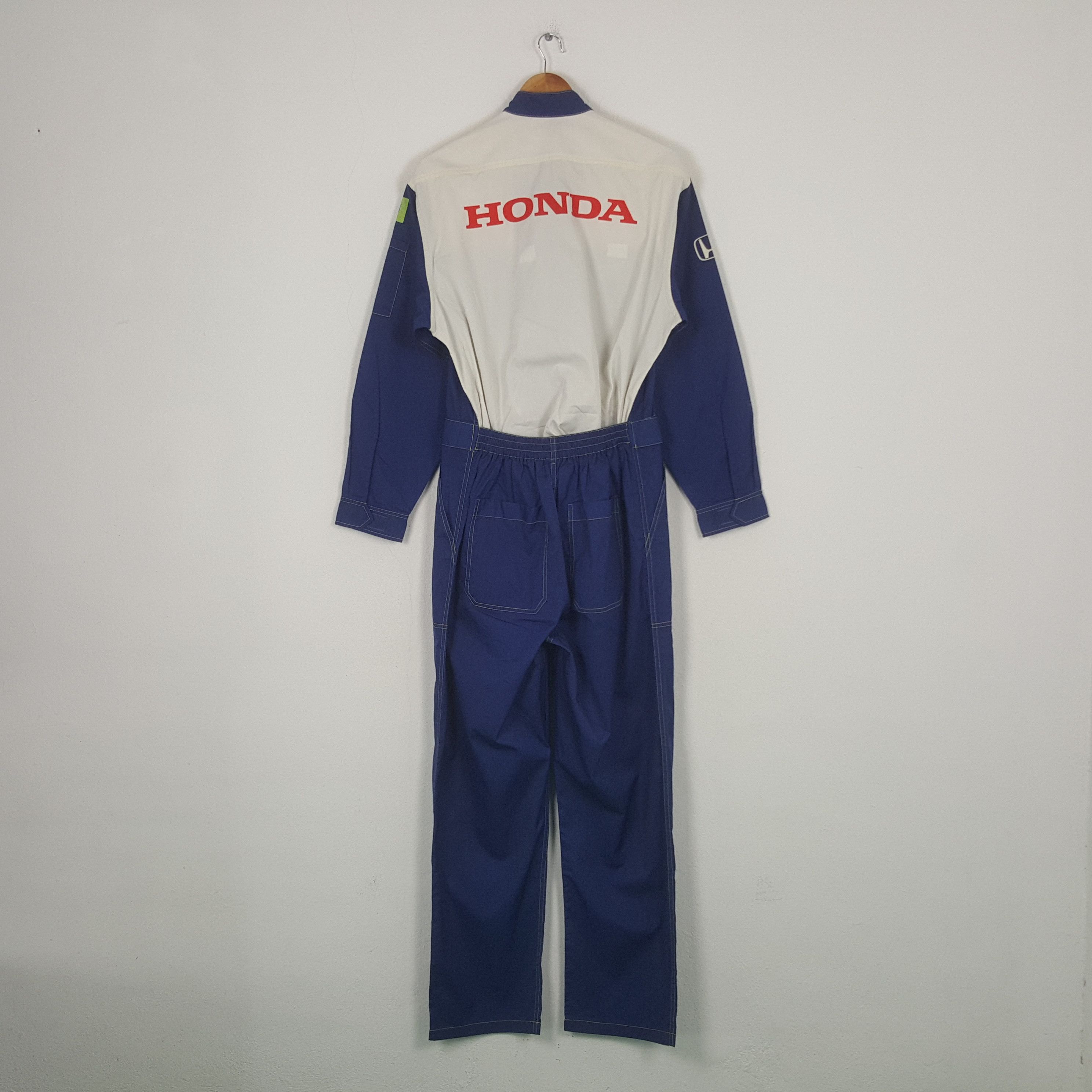 Japanese Brand Vintage Honda CLIO Japanese Racing Coverall Jacket RR29 Size US S / EU 44-46 / 1 - 1 Thumbnail