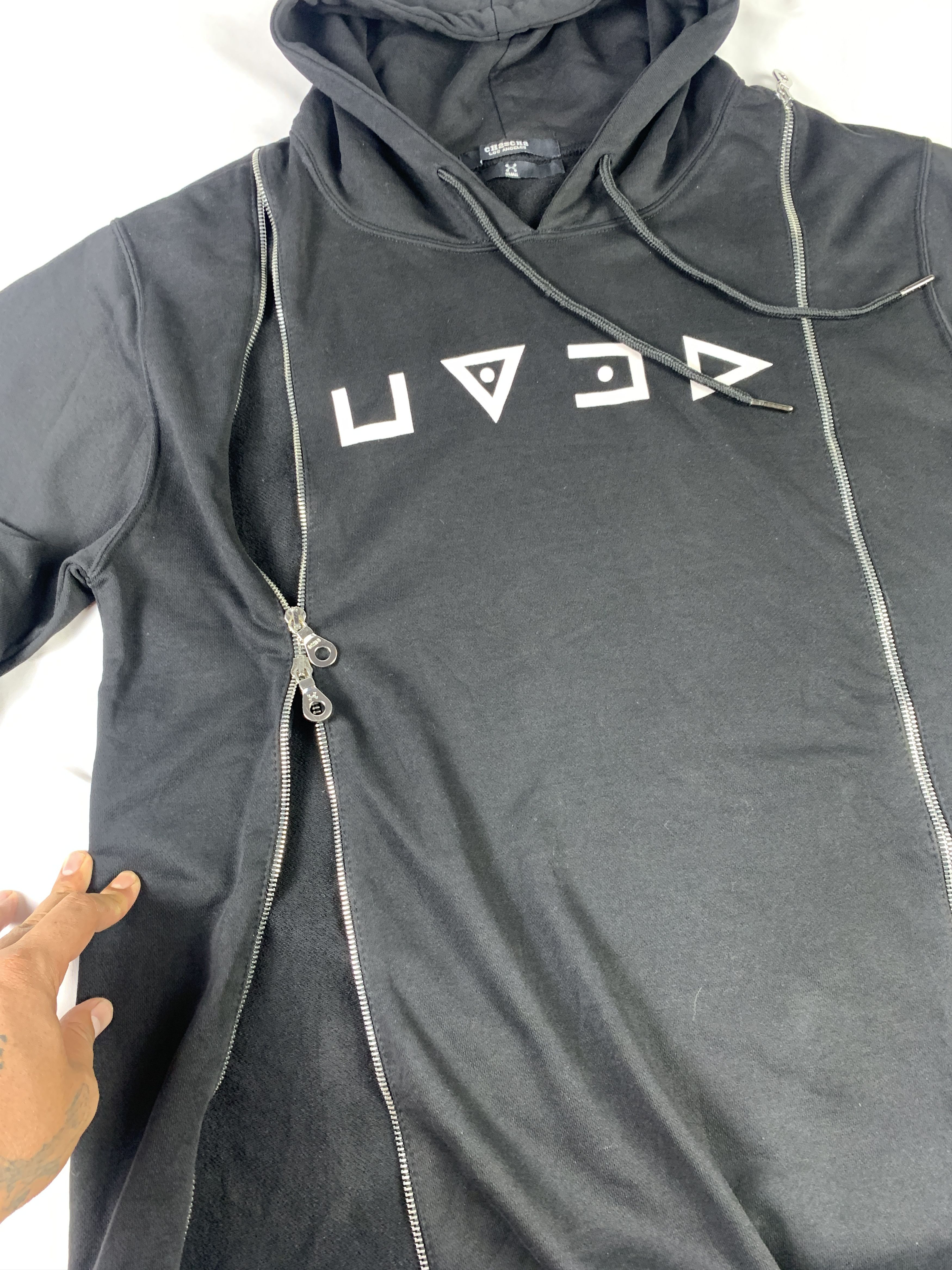 C2H4 C2H4 Black Dual Zip Hoodie (S to M) Size US S / EU 44-46 / 1 - 6 Thumbnail