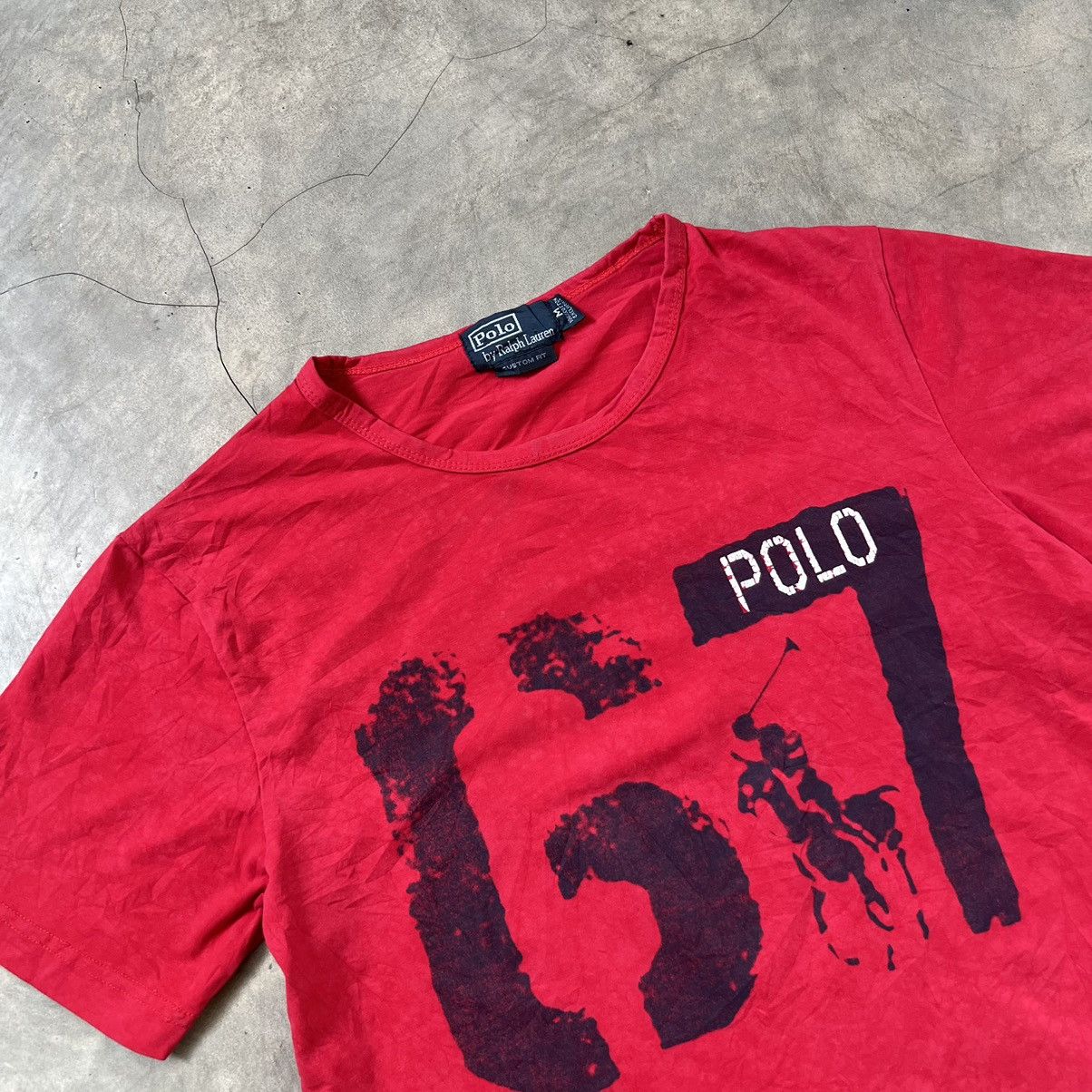 Polo Ralph Lauren Vintage Polo Ralph Lauren 67 T- Shirt Size US M / EU 48-50 / 2 - 2 Thumbnail