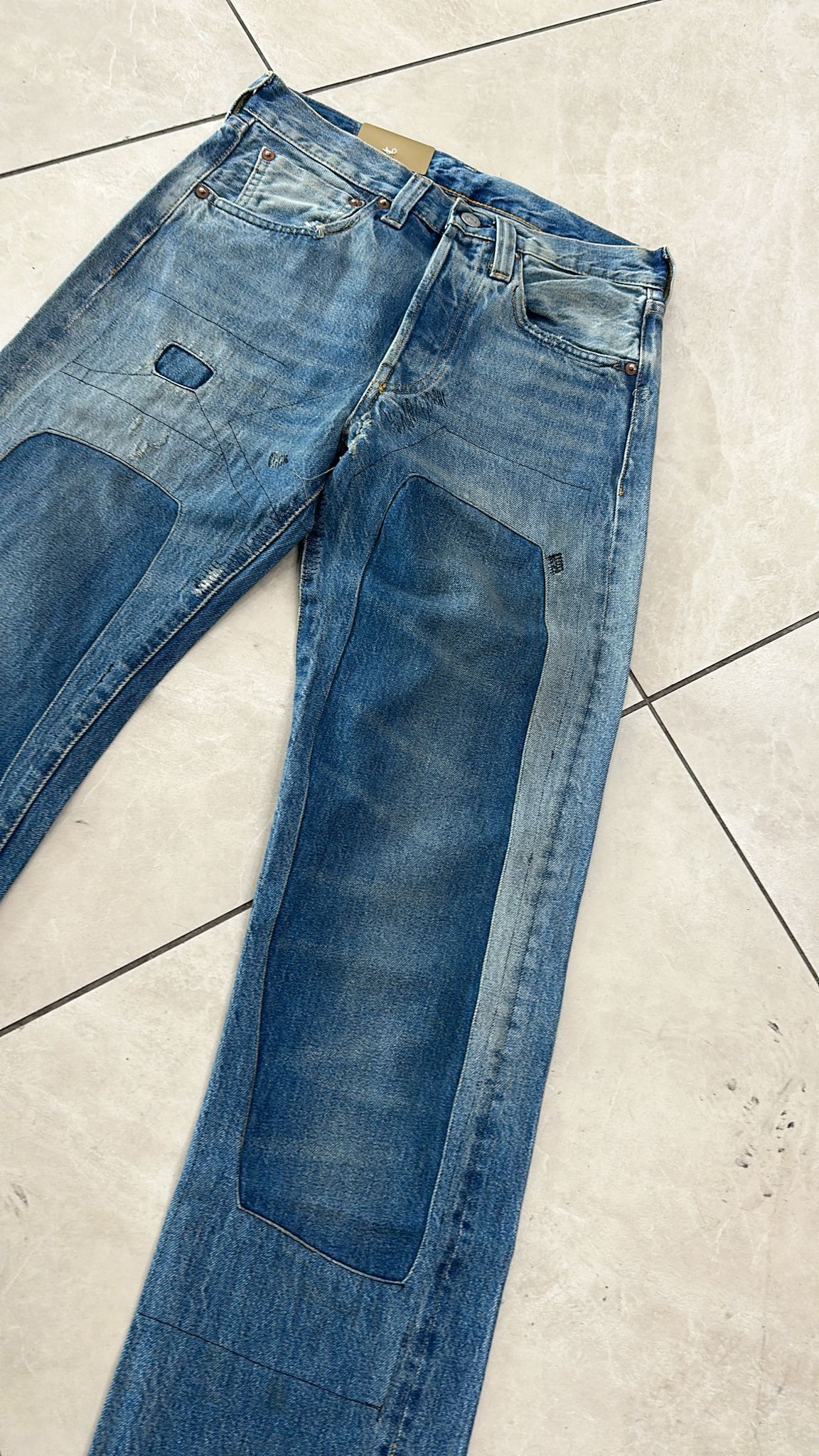 Levi's Vintage Clothing LVC Levi's Vintage Clothing 1947 501XX BigE Selvedge Jeans Size US 28 / EU 44 - 4 Thumbnail