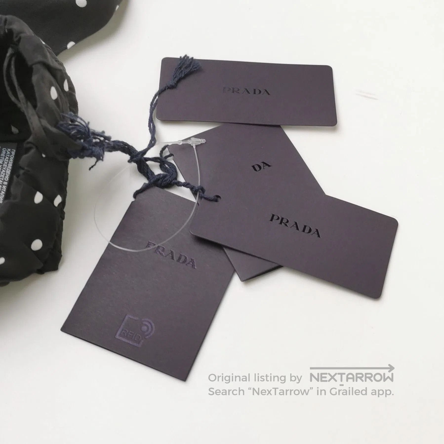 Prada Prada Polka Dot Silk Trousers in Size 38 . Size 37" - 3 Thumbnail