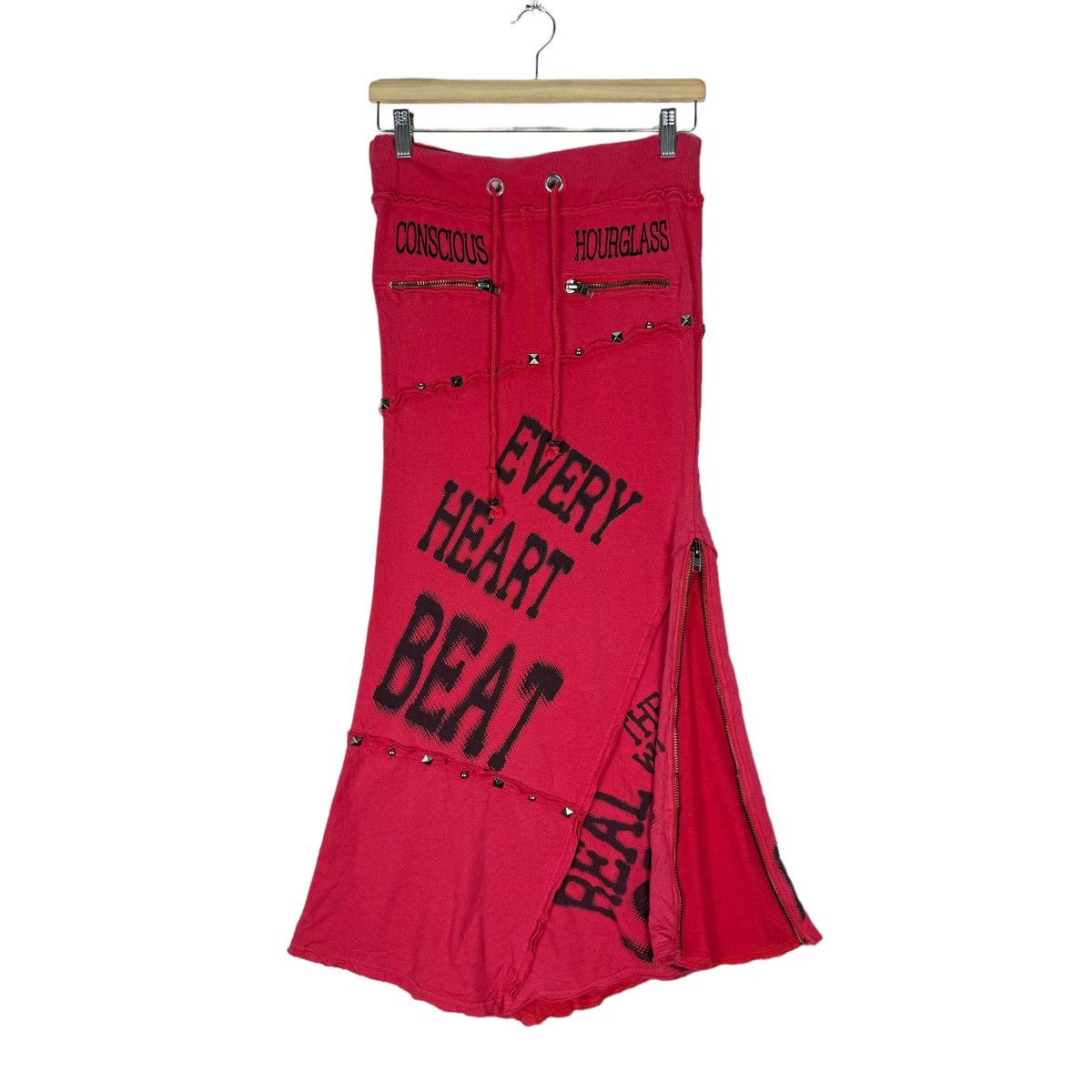 Japanese Brand ☀️EVERY HEART BEAT GOTHIC PUNK MAXI SKIRTS Size 26" / US 2 / IT 38 - 1 Thumbnail