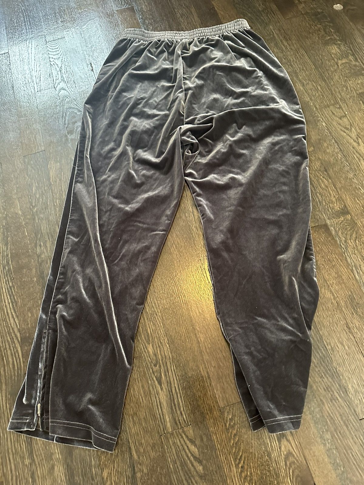 Vintage Velour Velvet Trackpants Pleated Size US 30 / EU 46 - 1 Thumbnail