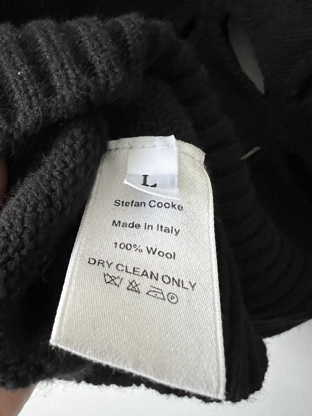 Stefan Cooke STEFAN COOKE SLASH SWEATER (SSENSE EXCLUSIVE) Size US L / EU 52-54 / 3 - 5 Thumbnail