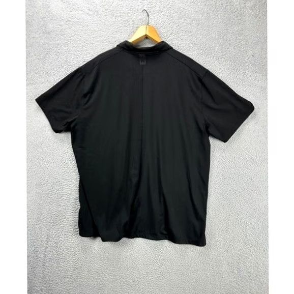 Nike Nike Shirt Mens 2XLT Black Adult Dri Fit Candy Striped Tiger Woods Polo Golf Rugby Men Size US XXL / EU 58 / 5 - 2 Thumbnail