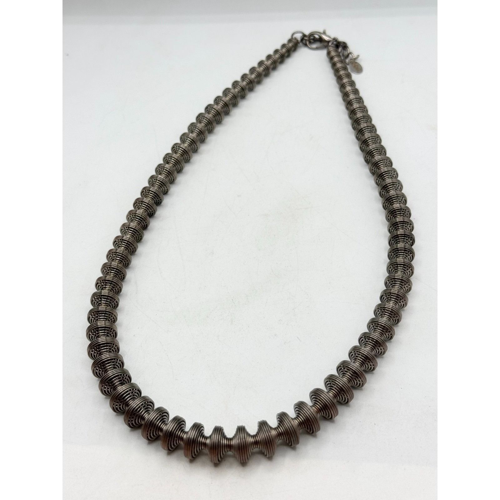 Other Piano wire gold coil stretch collar necklace Size ONE SIZE - 4 Thumbnail