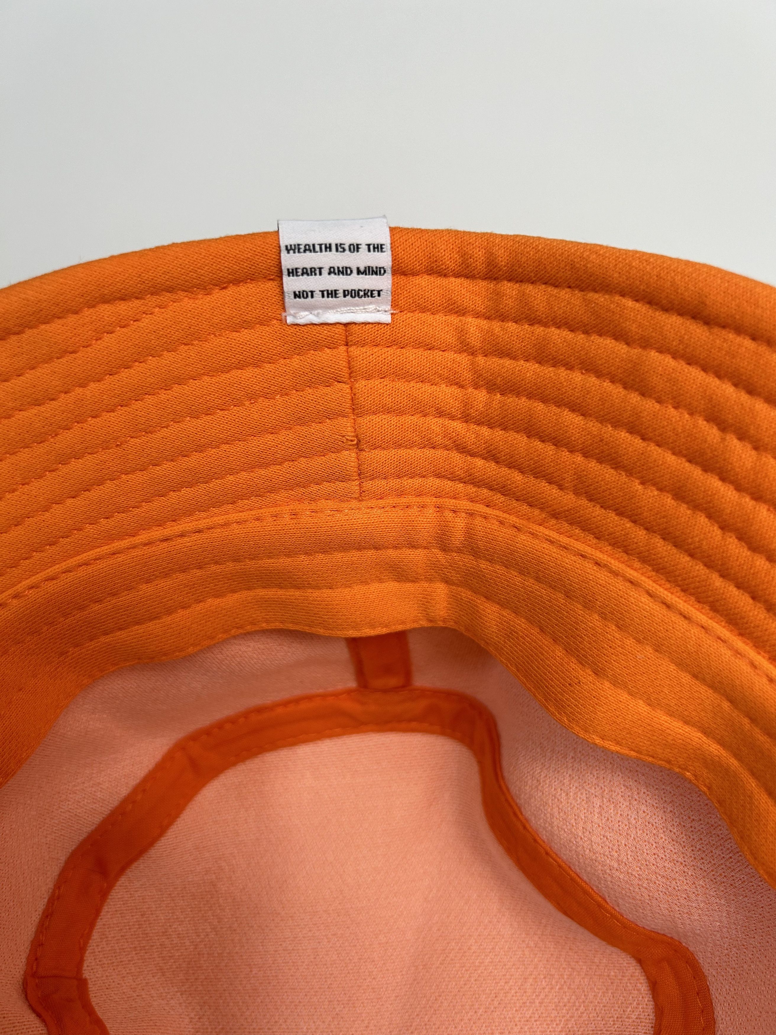 Billionaire Boys Club Billionaire Boys Club BBC Satellite Orange Bucket Hat OS Size ONE SIZE - 4 Thumbnail