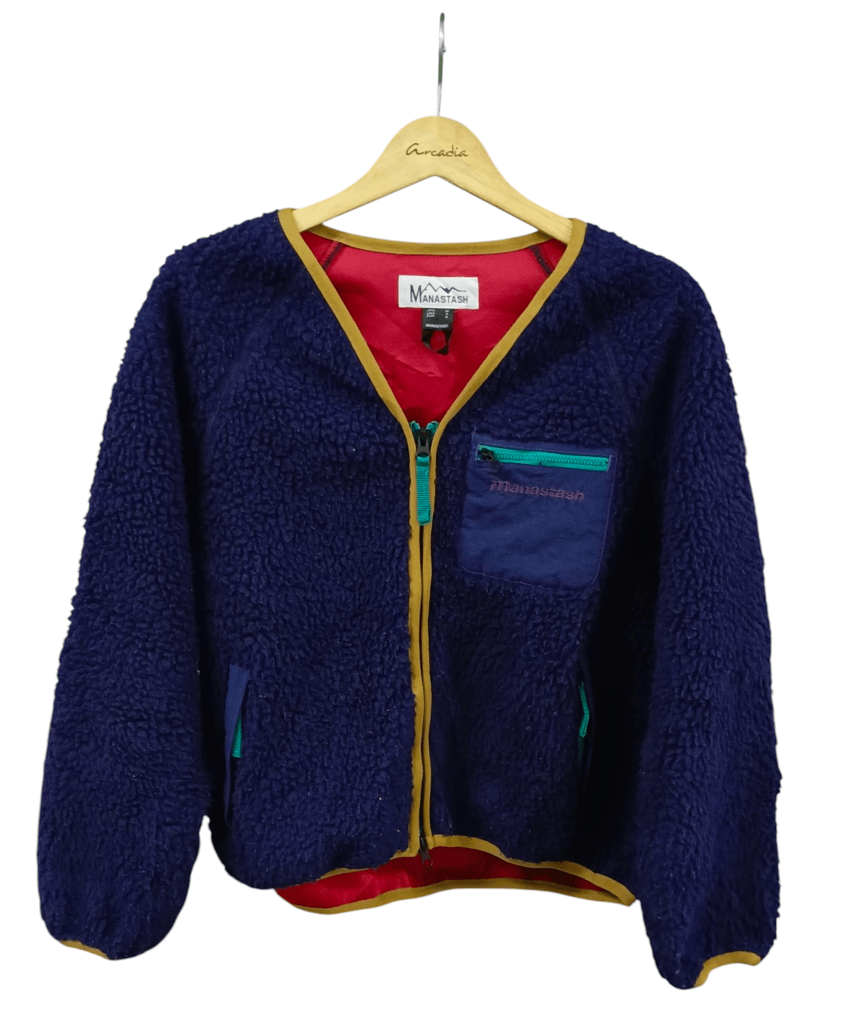 Manastash MANASTASH FLEECE ZIPPER JACKET Size US M / EU 48-50 / 2 - 1 Thumbnail