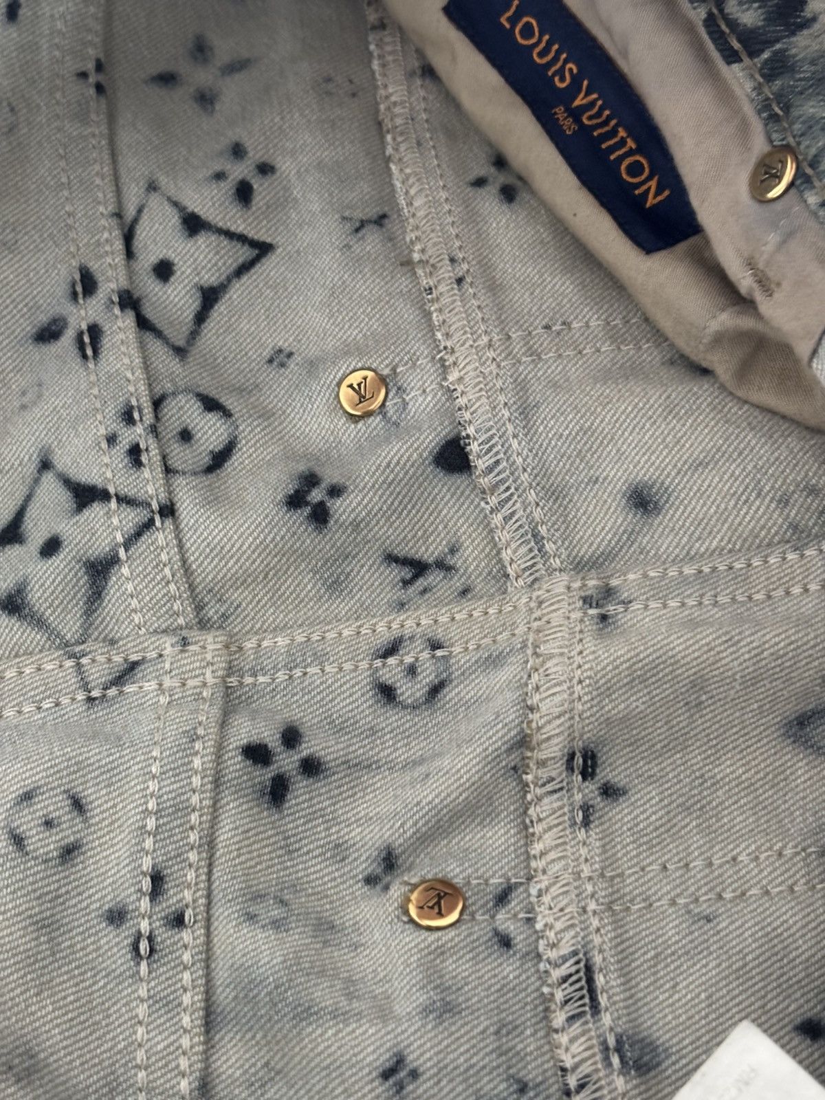 Louis Vuitton Louis Vuitton Monogram Tailored Jeans Size US 33 - 12 Thumbnail