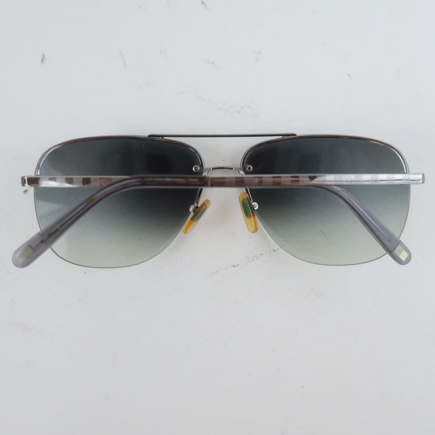 Louis Vuitton Louis Vuitton Grey Socoa Damier Aviators Sunglasses Size ONE SIZE - 2 Thumbnail