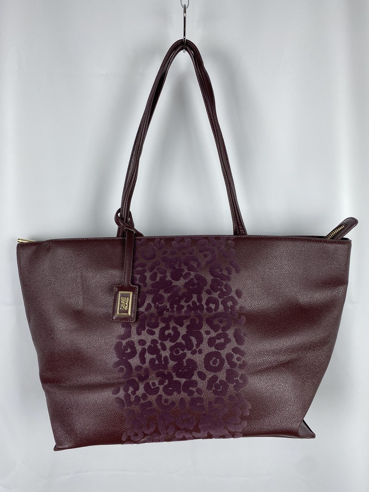 Cavalli Class Cavalli Class Large Tote Bag Bordeaux Size ONE SIZE - 1 Thumbnail