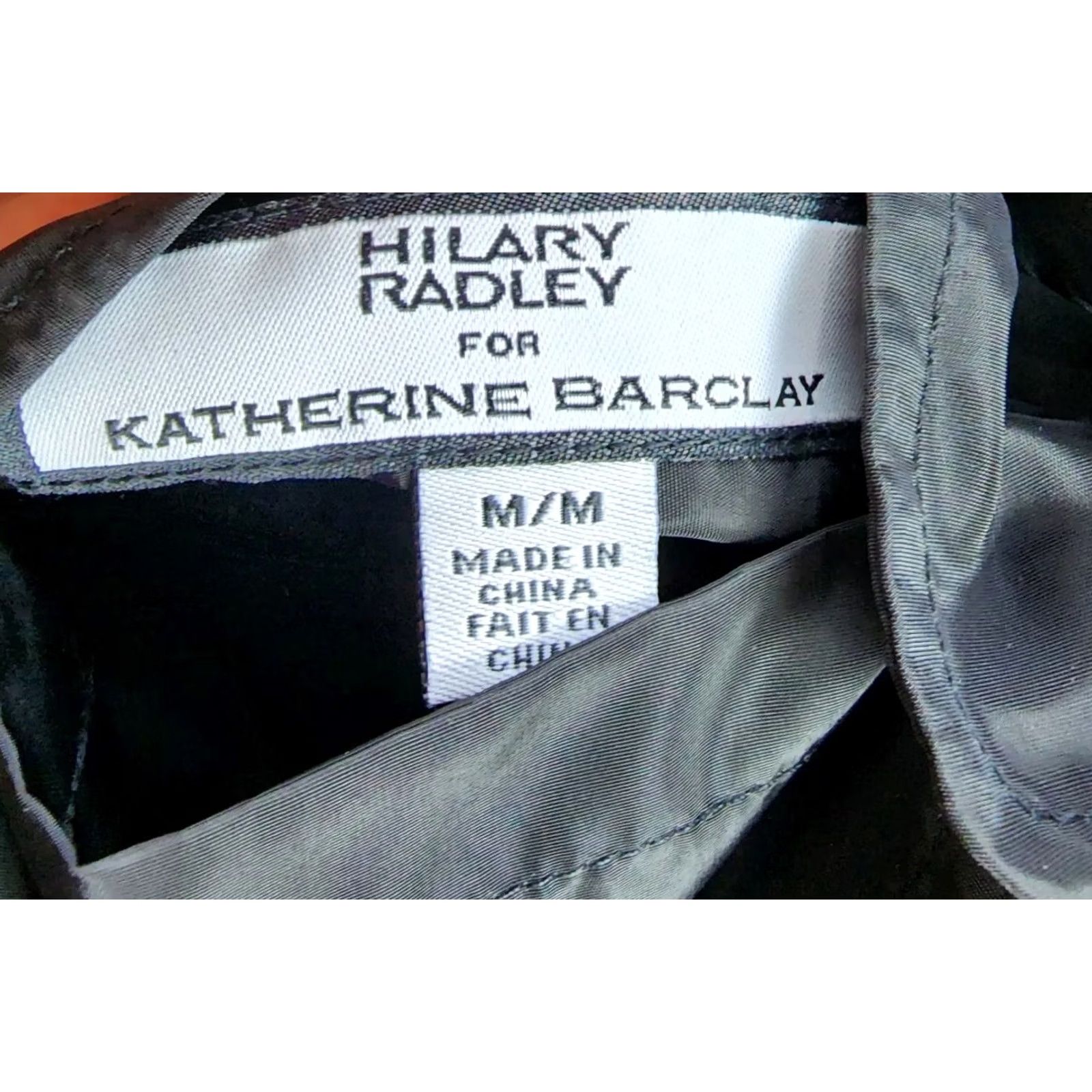 Vintage Hilary Radley for Katherine Barclay Rescue Black A-line Cropped Hooded Jacket M Women Plus Polyester Jacket Hooded Size M / US 6-8 / IT 42-44 - 7 Thumbnail
