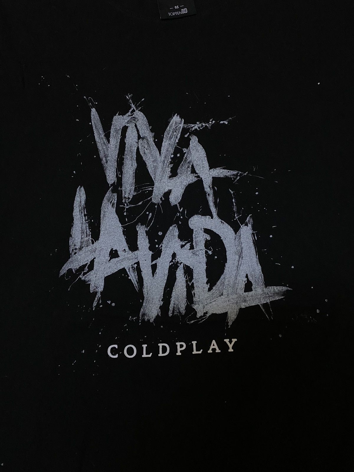 Band Tees Cold play topten10 viva lavida 🔥 Size US S / EU 44-46 / 1 - 5 Thumbnail