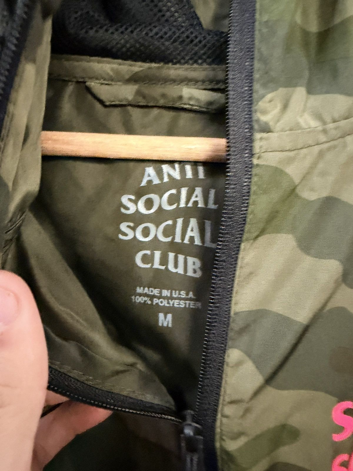 Anti Social Social Club Anti social social club zip up light jacket Size US M / EU 48-50 / 2 - 3 Thumbnail