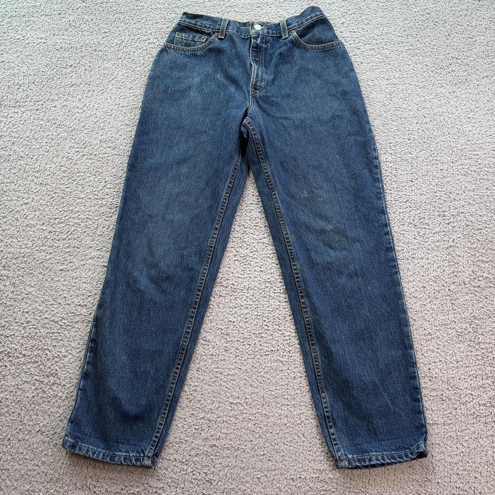 Levi's Levis 550 Relaxed Fit Jeans Womens 10 Blue Y2K Vintage 27x29 Size 27" / US 4 / IT 40 - 1 Thumbnail