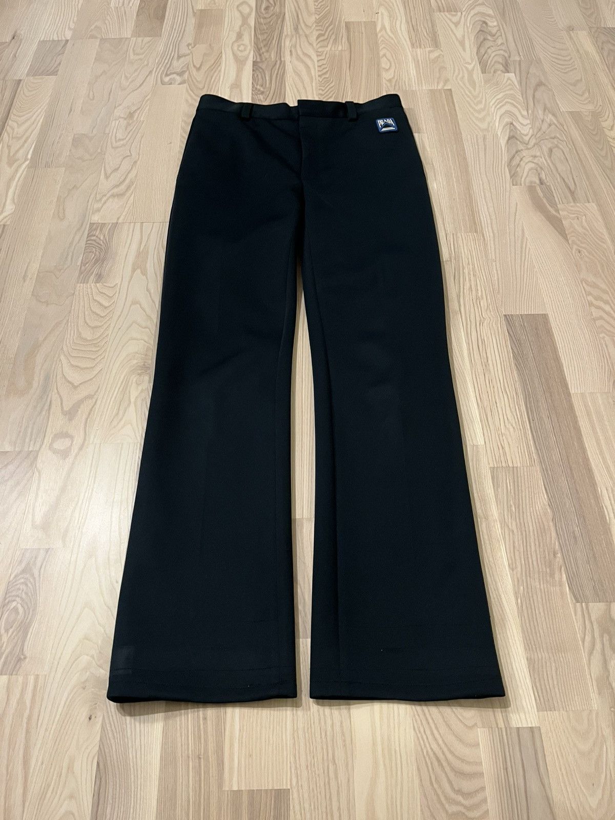Prada Prada bootcut pleated tailors Size US 31 - 1 Thumbnail