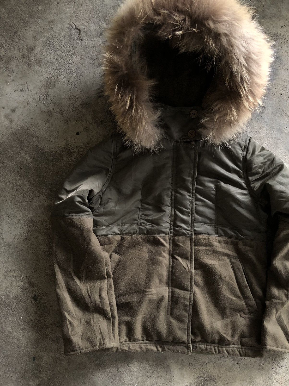 If Six Was Nine × Japanese Brand × Le Grande Bleu (L.G.B.) JAPANESE BRAND DRWCYS REVERSIBLE JACKET FUR HOODIE LGBSTYLE Size US M / EU 48-50 / 2 - 8 Thumbnail