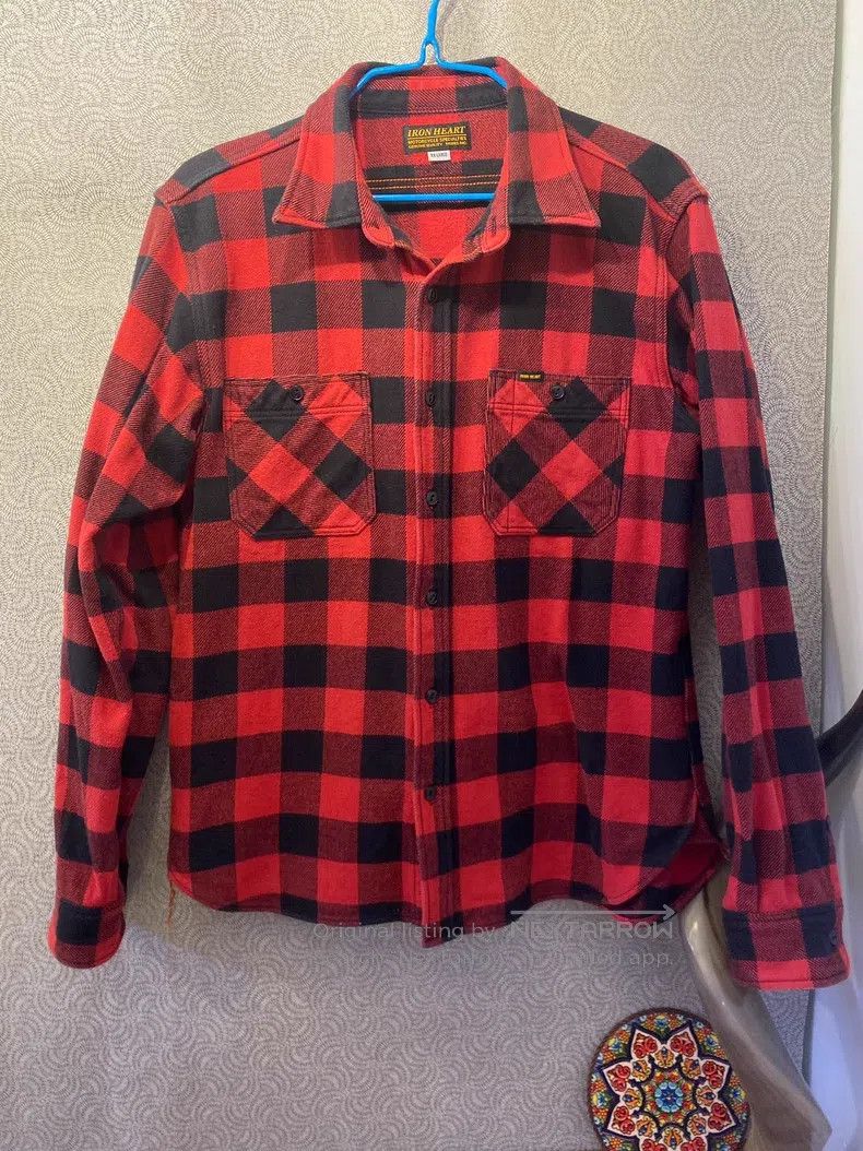 Iron Heart Iron Heart Lumberjack Shirt Size US XXL / EU 58 / 5 - 1 Thumbnail